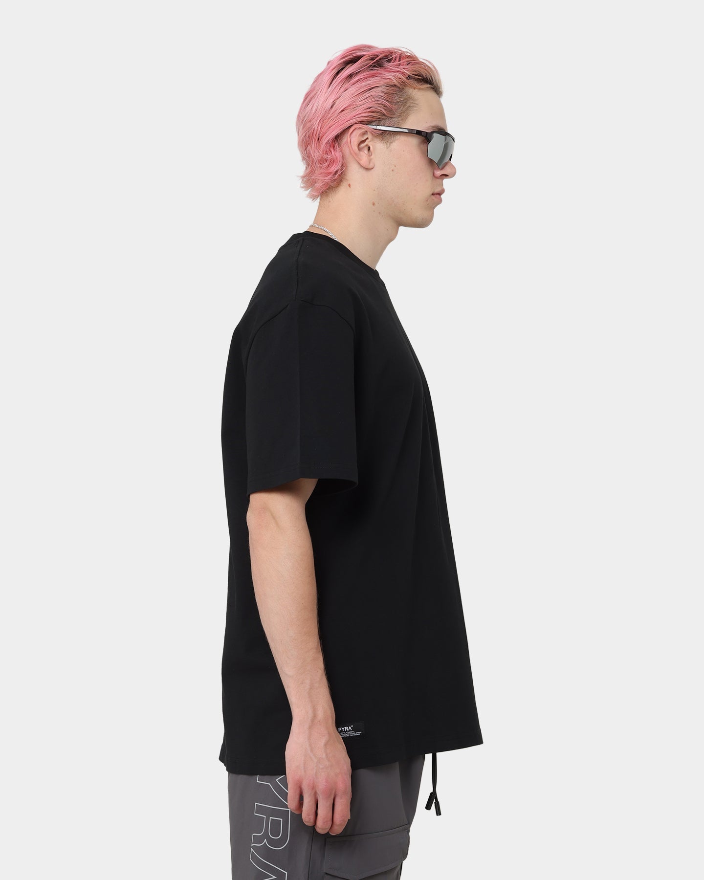 PYRA Blank T-Shirt Black