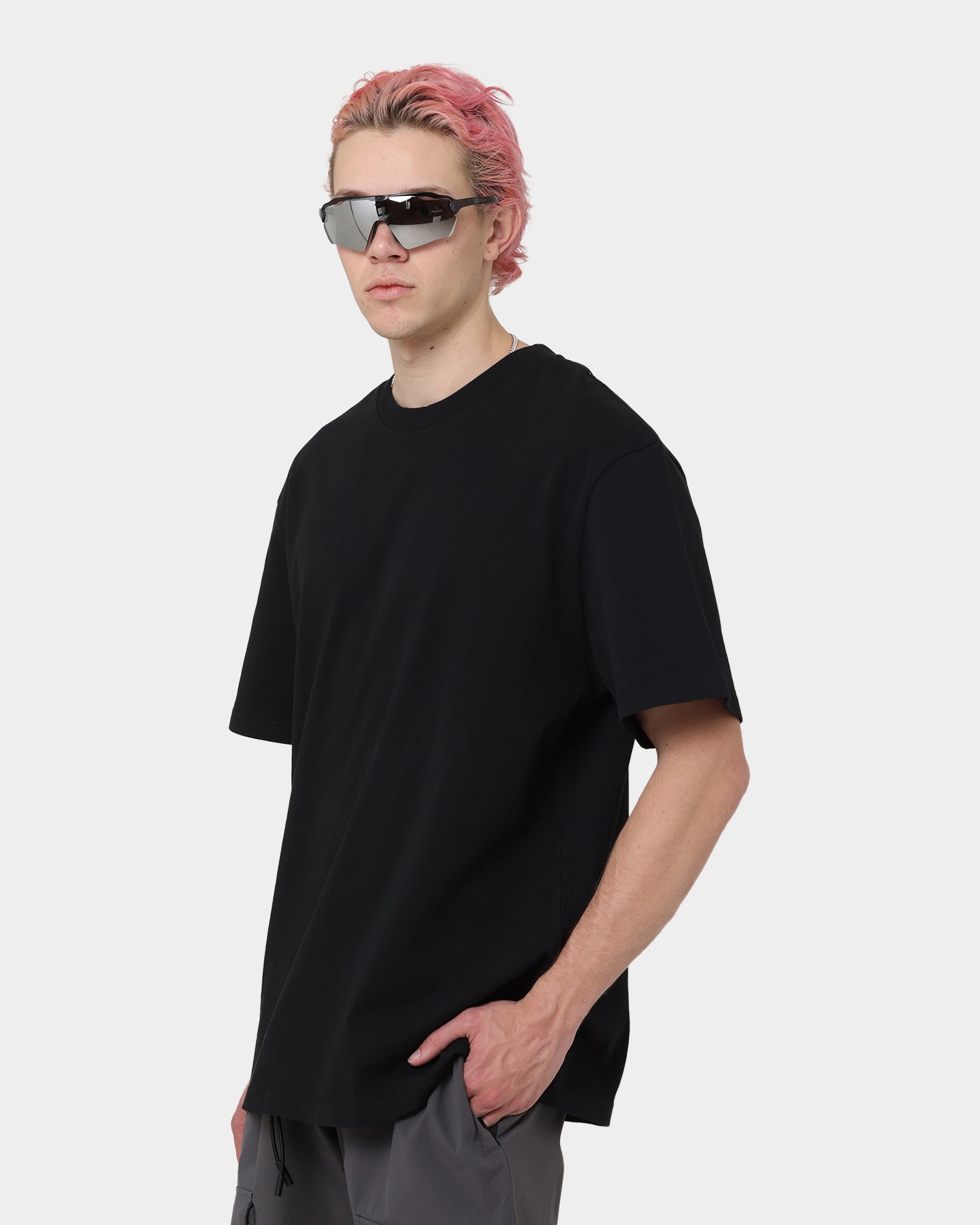 PYRA Blank T-Shirt Black