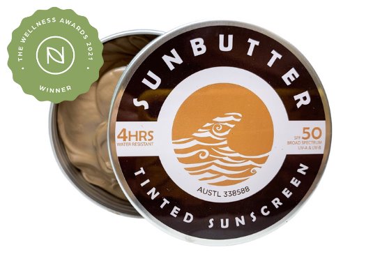 SunButter Tinted SPF50 Water Resistant Reef Safe Sunscreen SunButter Skincare 