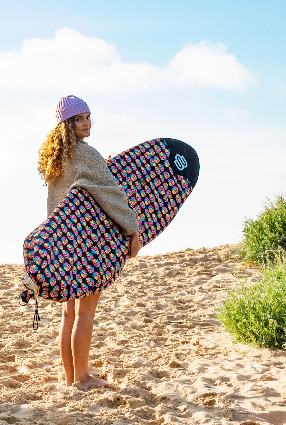 Alien Flower Love Flower  -  Fun/Fish Surfboard Cover