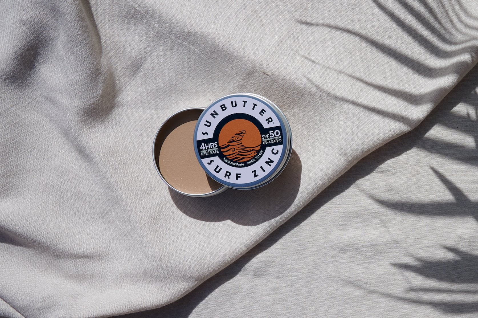 Vegan Surf Zinc SPF50 SunButter Skincare 