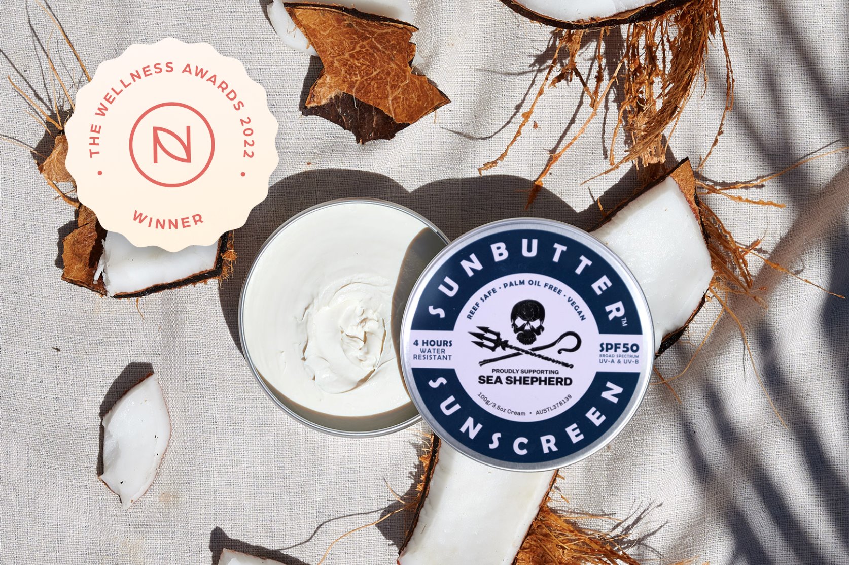 Sea Shepherd x SunButter SPF50 Sunscreen SunButter Skincare 