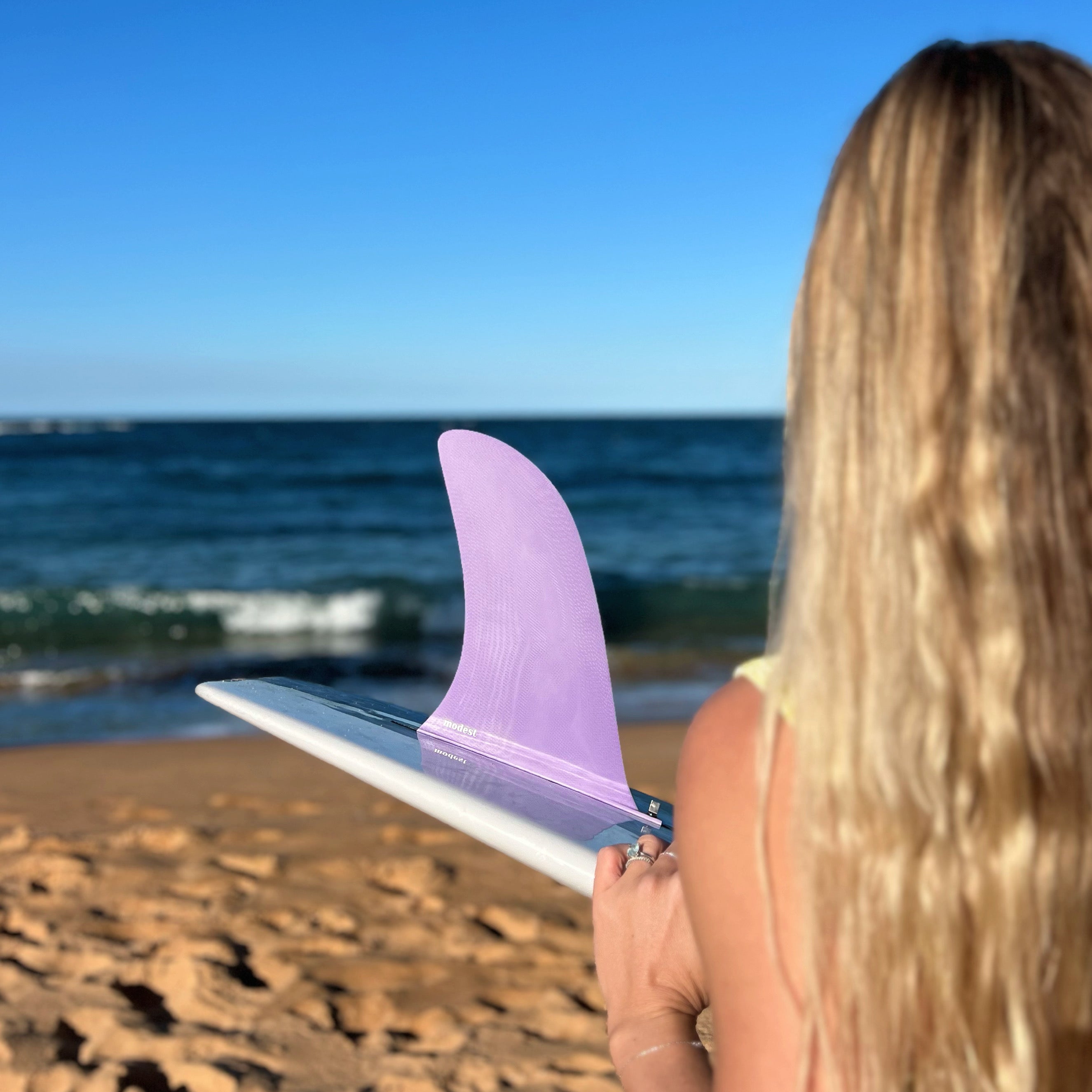 Lavender - Stable longboard fin