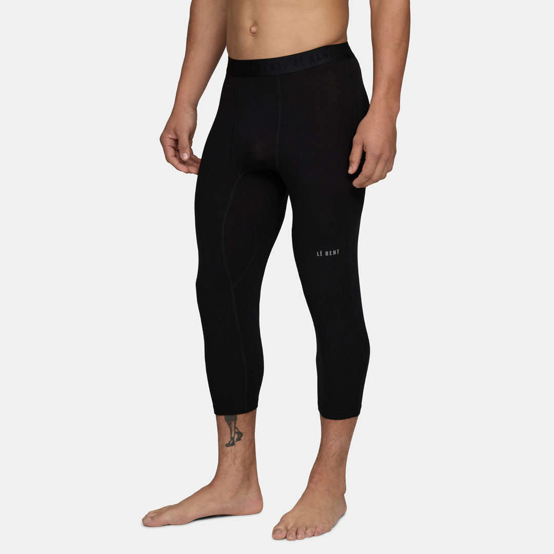 Mens Merino Lightweight 3/4 Base Layer Bottom