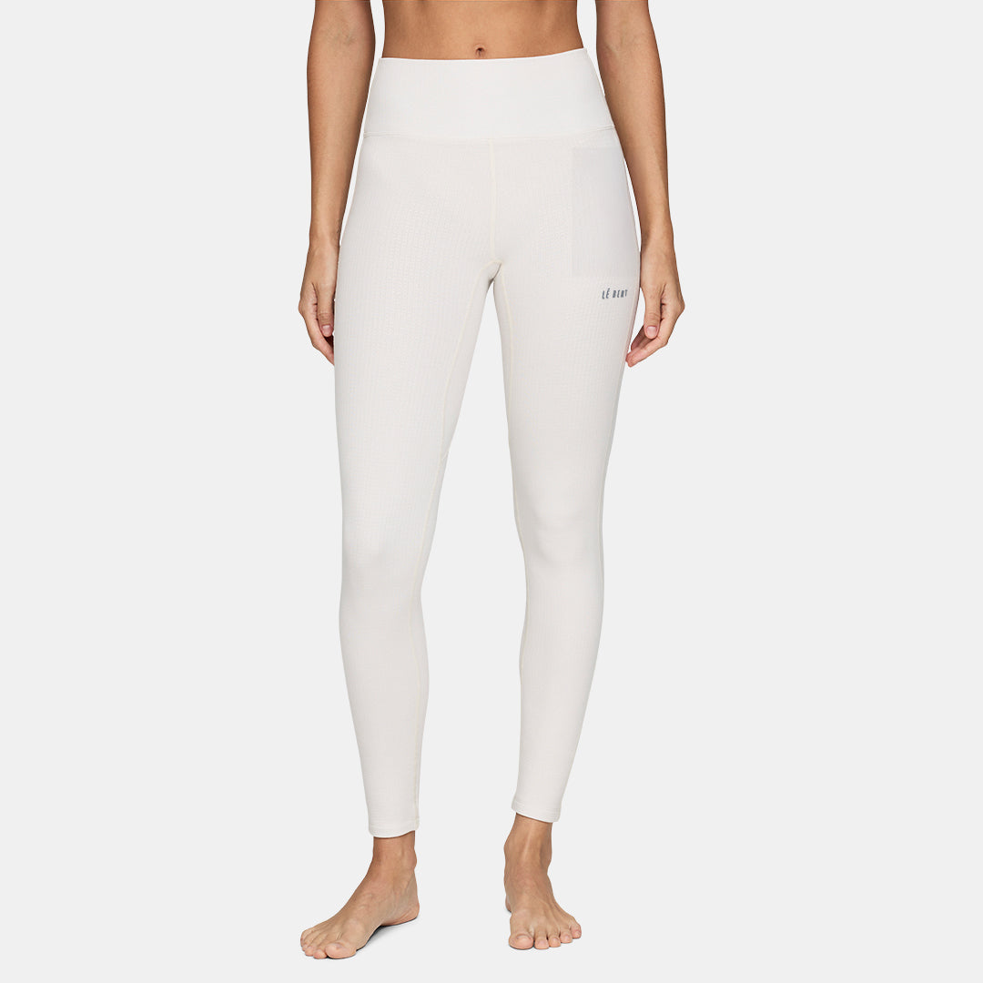 Womens Merino Heavyweight Grid Fleece Base Layer Bottom