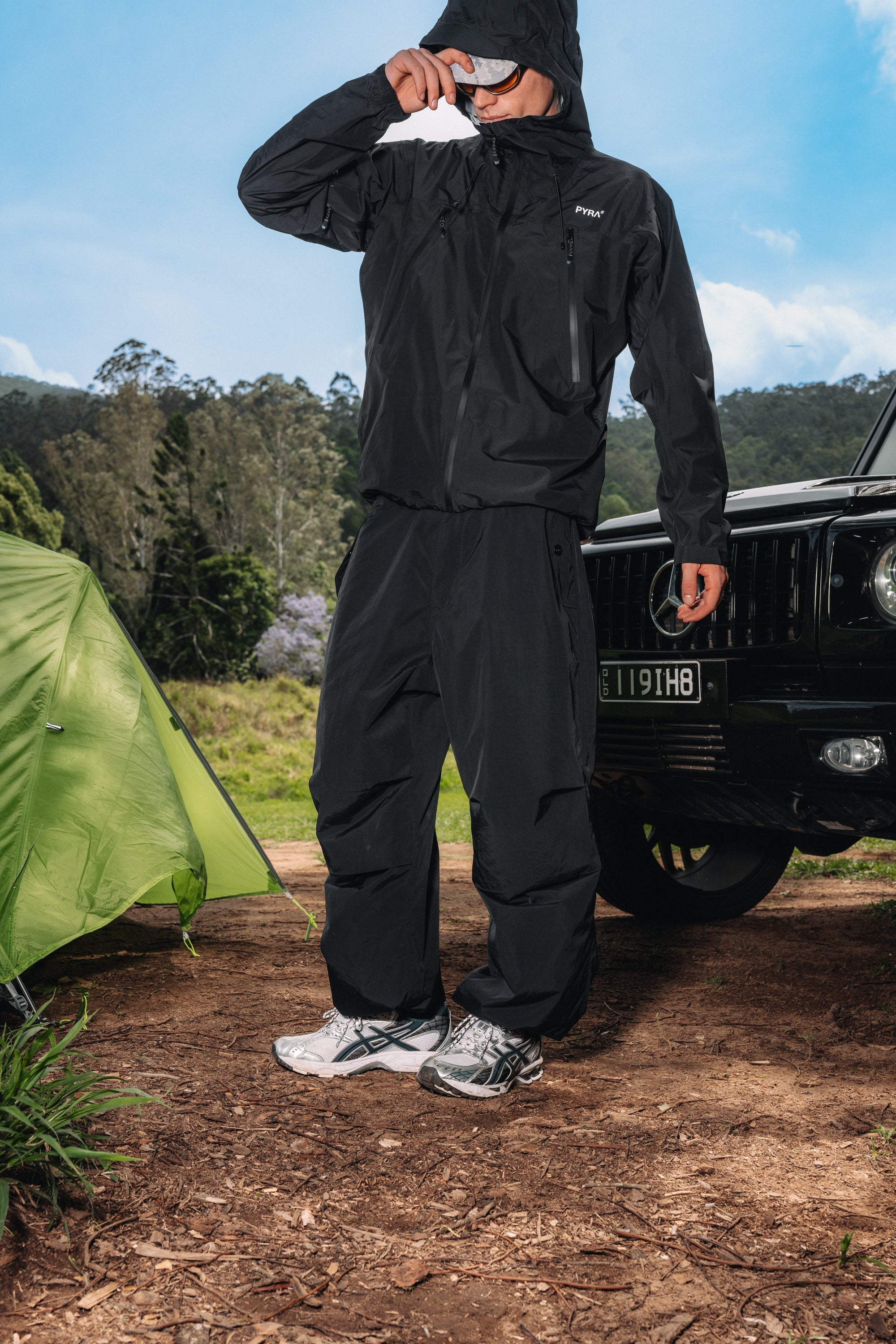 FIELD LIGHT JACKET - BLACK