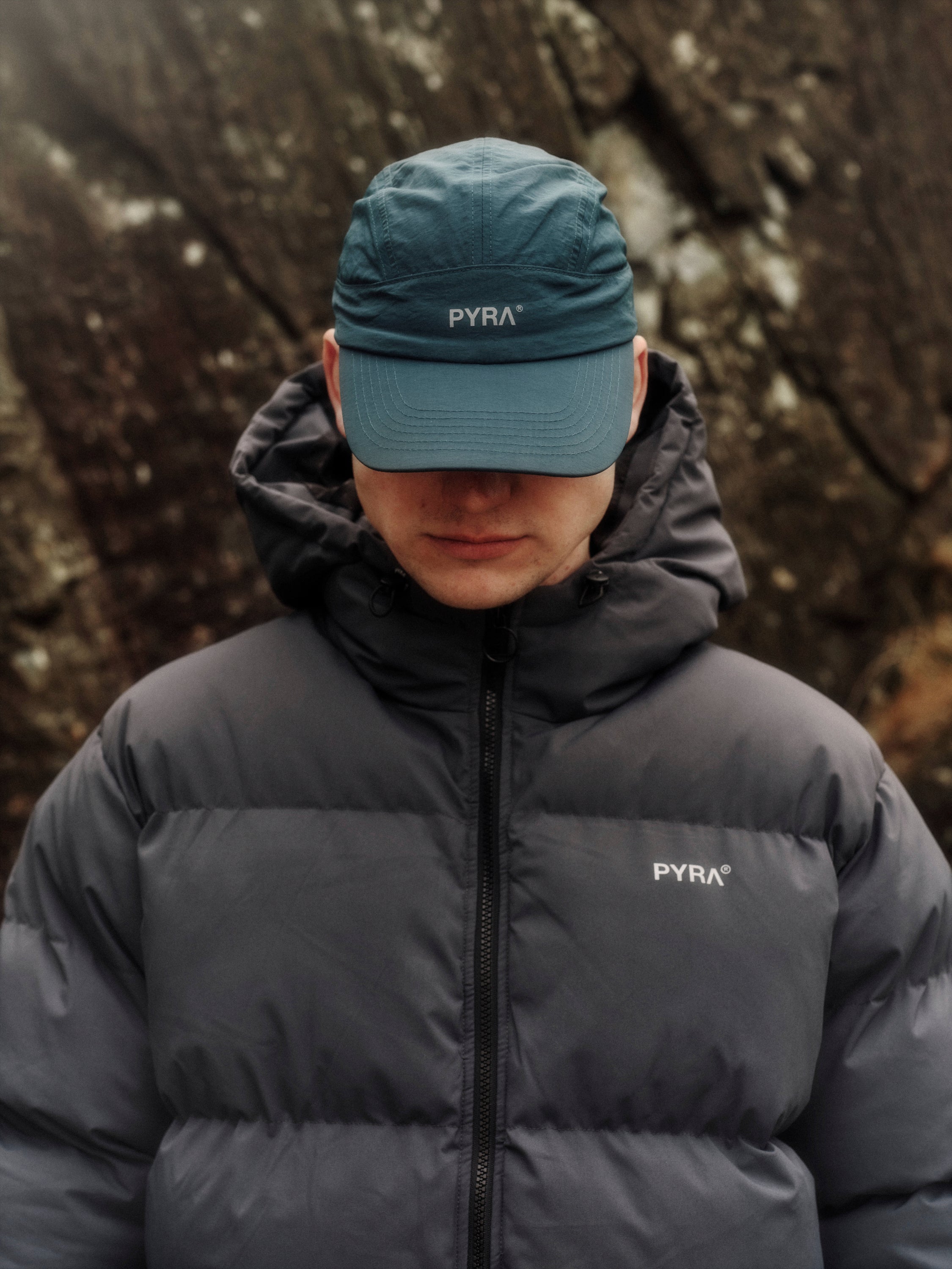 ALPINE PUFFA JACKET - STEEL