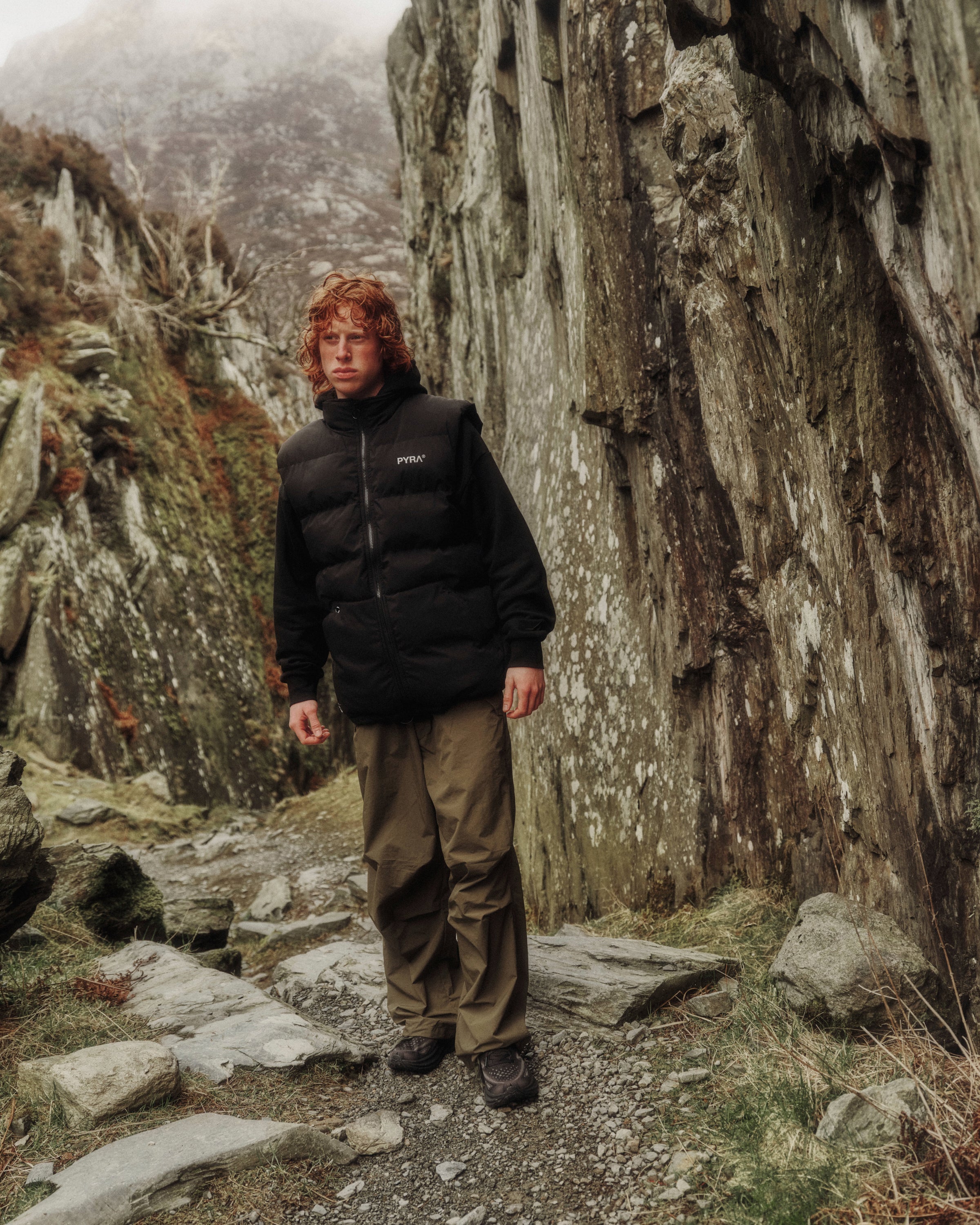 NYLON PARACHUTE PANT OLIVE