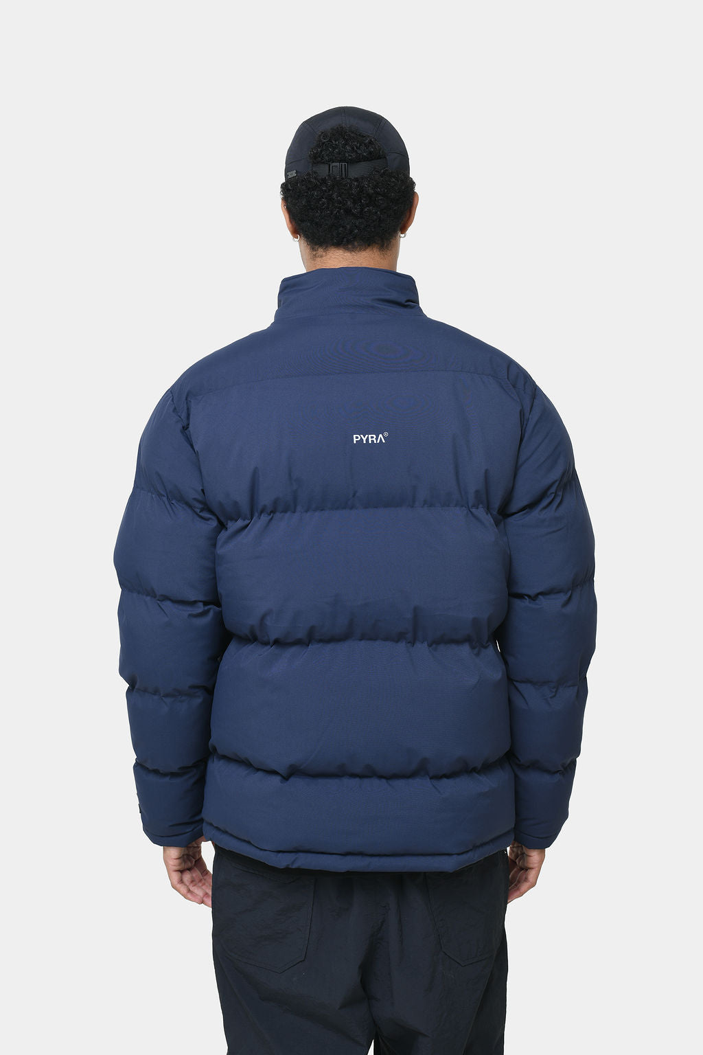PADDED PUFFA JACKET - OCEAN