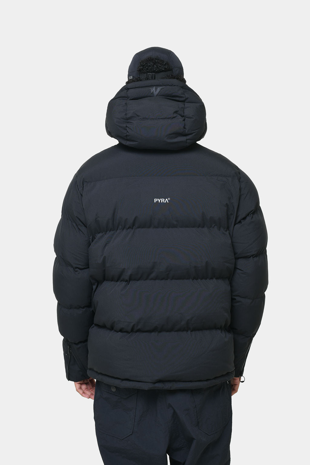 PYRA Alpine Puffa Jacket Black