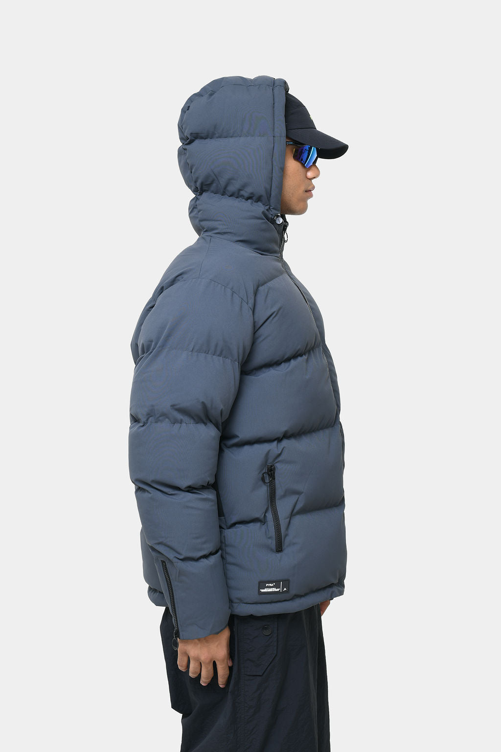 ALPINE PUFFA JACKET - STEEL