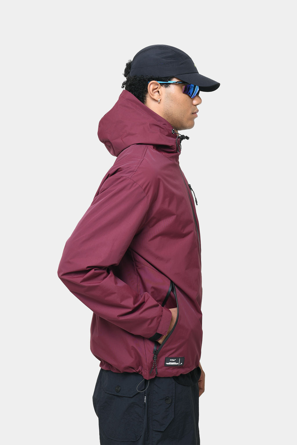 NERO SHELL JACKET - WINE
