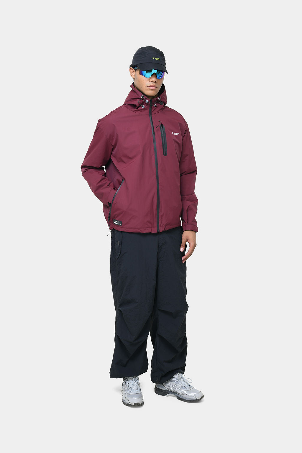 NERO SHELL JACKET - WINE
