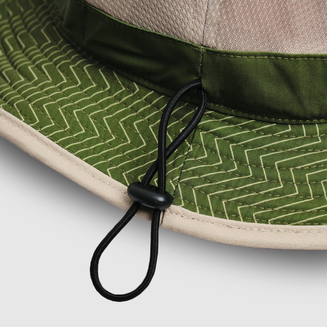 Tarkine Green Day Trekker Bucket Cap (unisex) - Premium caps from TARKINE SPORT - Just $70! Shop now at TARKINE ATHLETICS