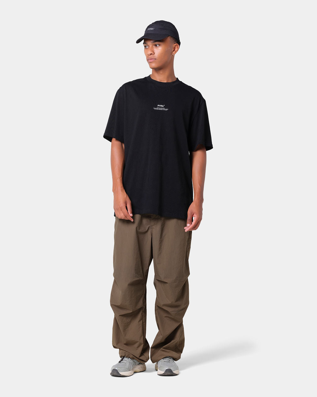 NYLON PARACHUTE PANT OLIVE