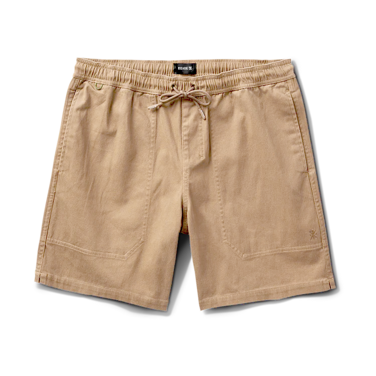 Selection of Bermuda and board shorts, perfect for adventure and outdoor activities by Roark