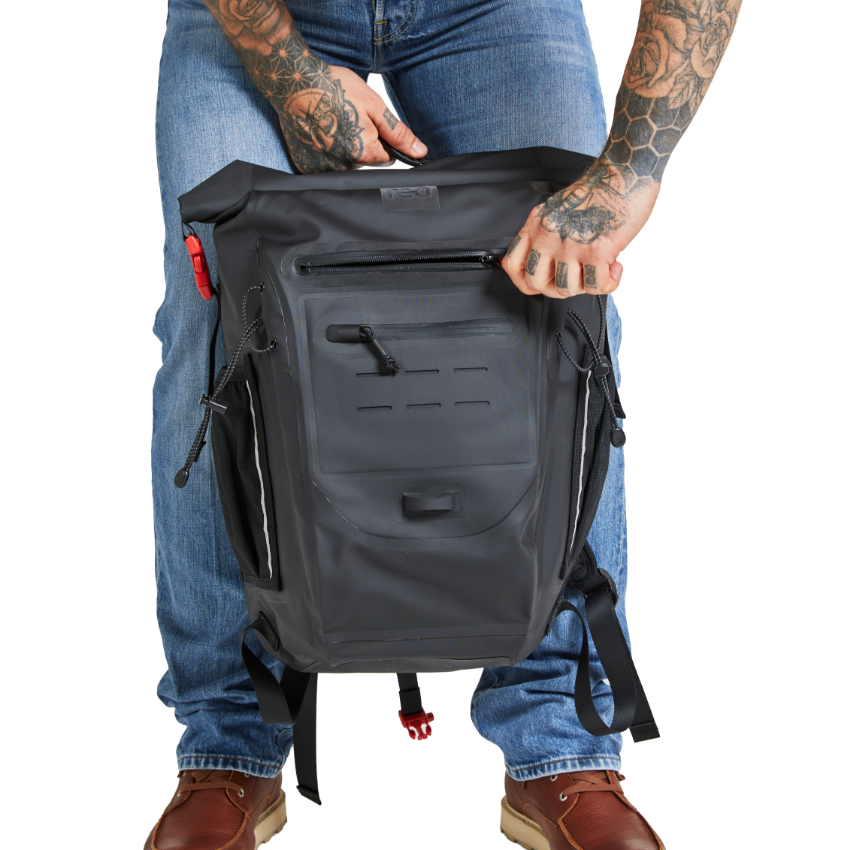 Adventure Waterproof Backpack 30L - Obsidian black
