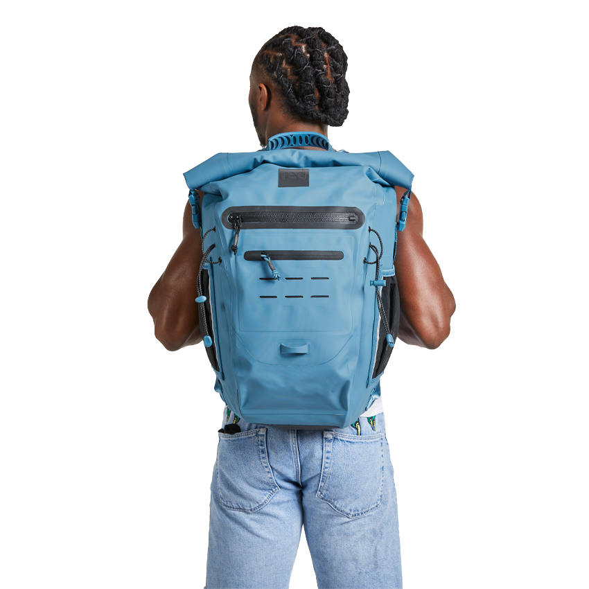 Adventure Waterproof Backpack 30L - Storm blue