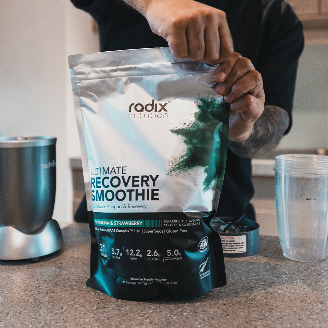 Ultimate Recovery Smoothie - Spirulina & Strawberry / Bulk Bag