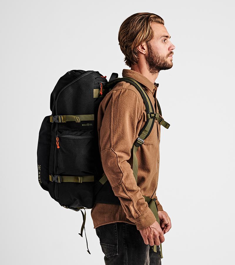 5-Day Mule 55L Bag - Black
