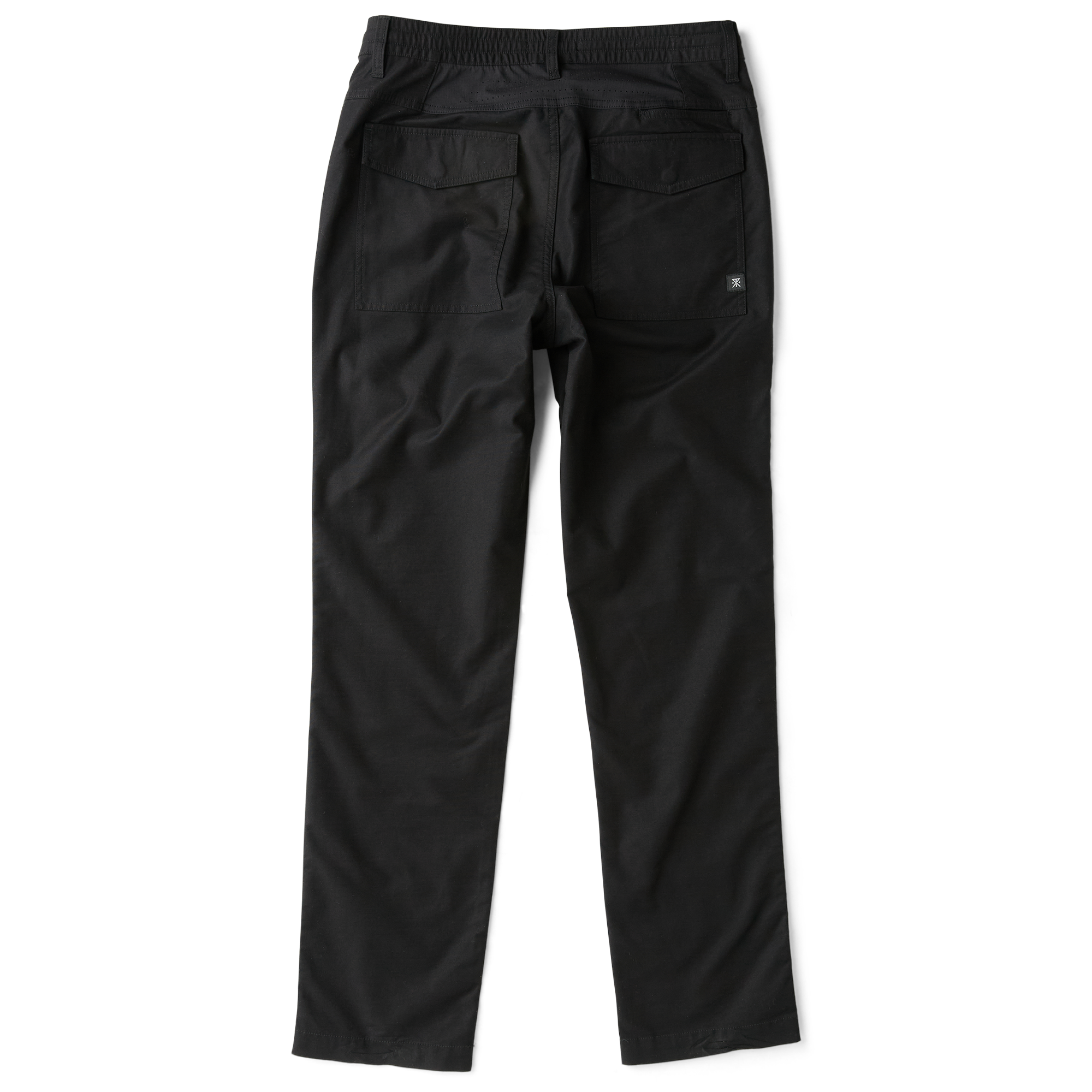 Roark black cargo pants, versatile and durable for adventure and travel