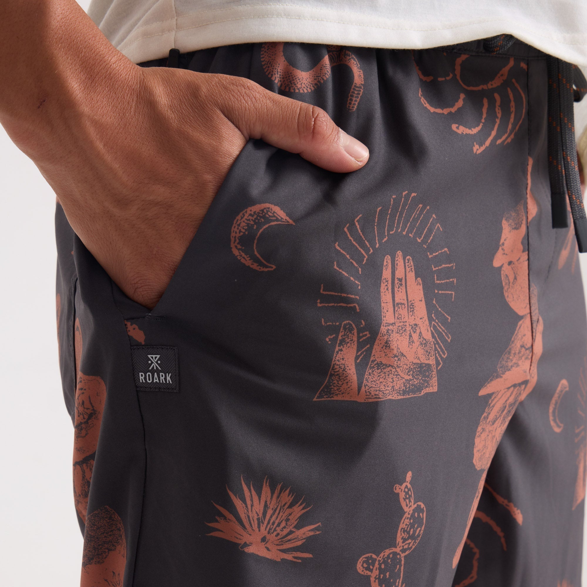 Vibrant orange object evoking adventure and outdoor exploration, symbolizing Roark's spirit of travel and discovery.