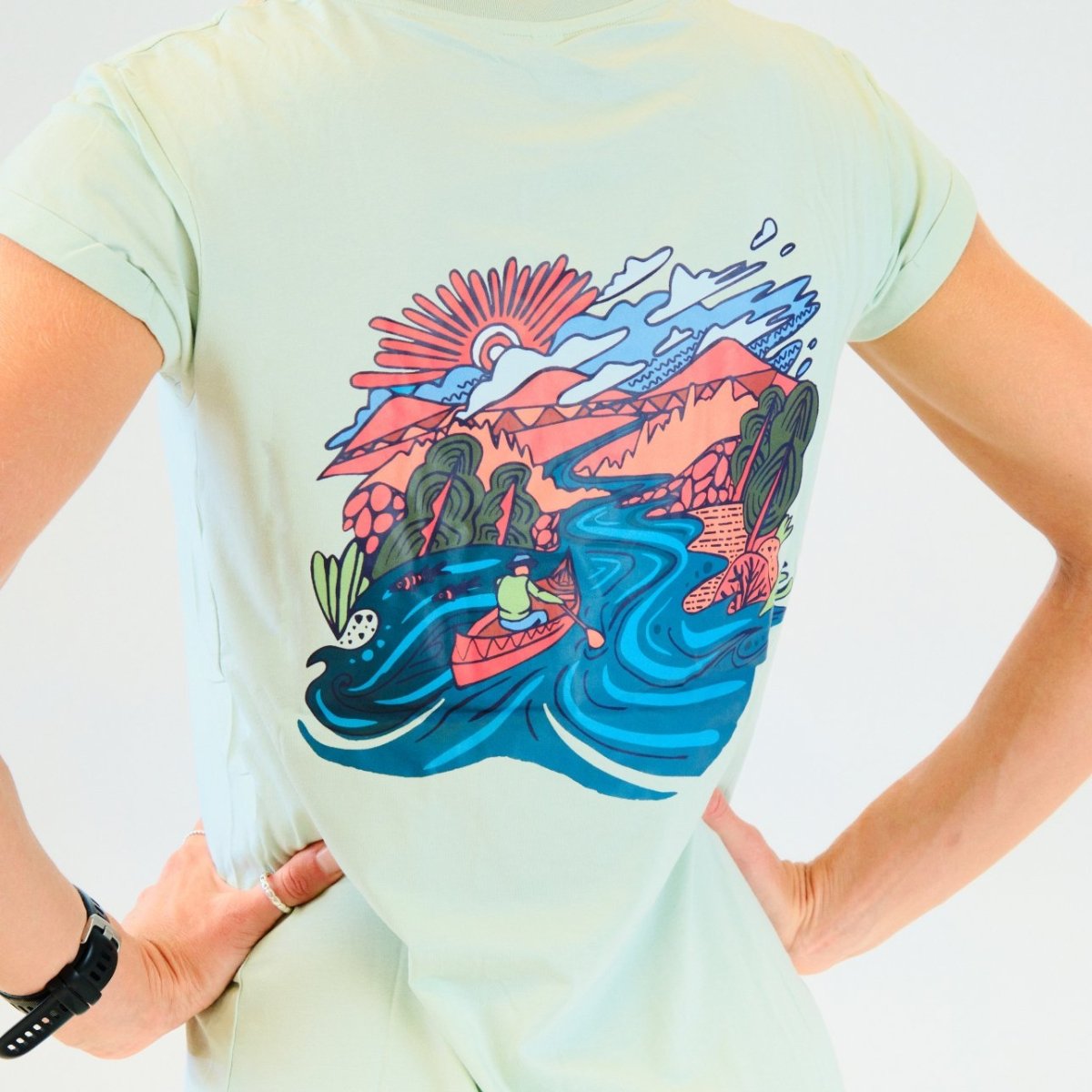 Savage River | Women's Free and Easy Daily Eco Tee - Premium  from TARKINE RUNNING - Just $65! Shop now at TARKINE RUNNING