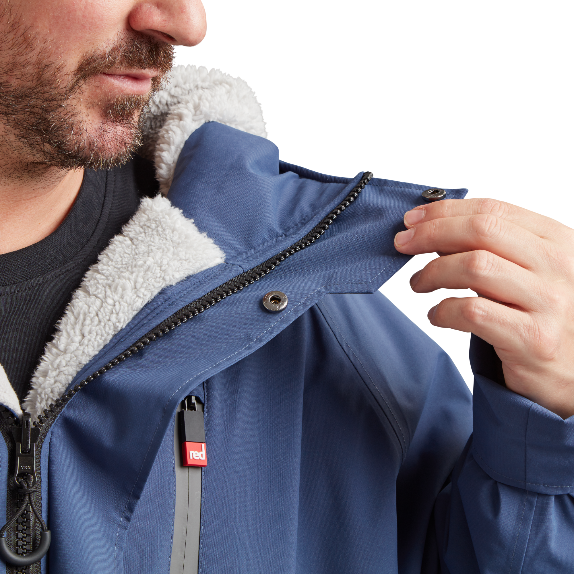 Men's Long Sleeve Dry Waterproof Changing Robe Alter EVO - Admiral Blue