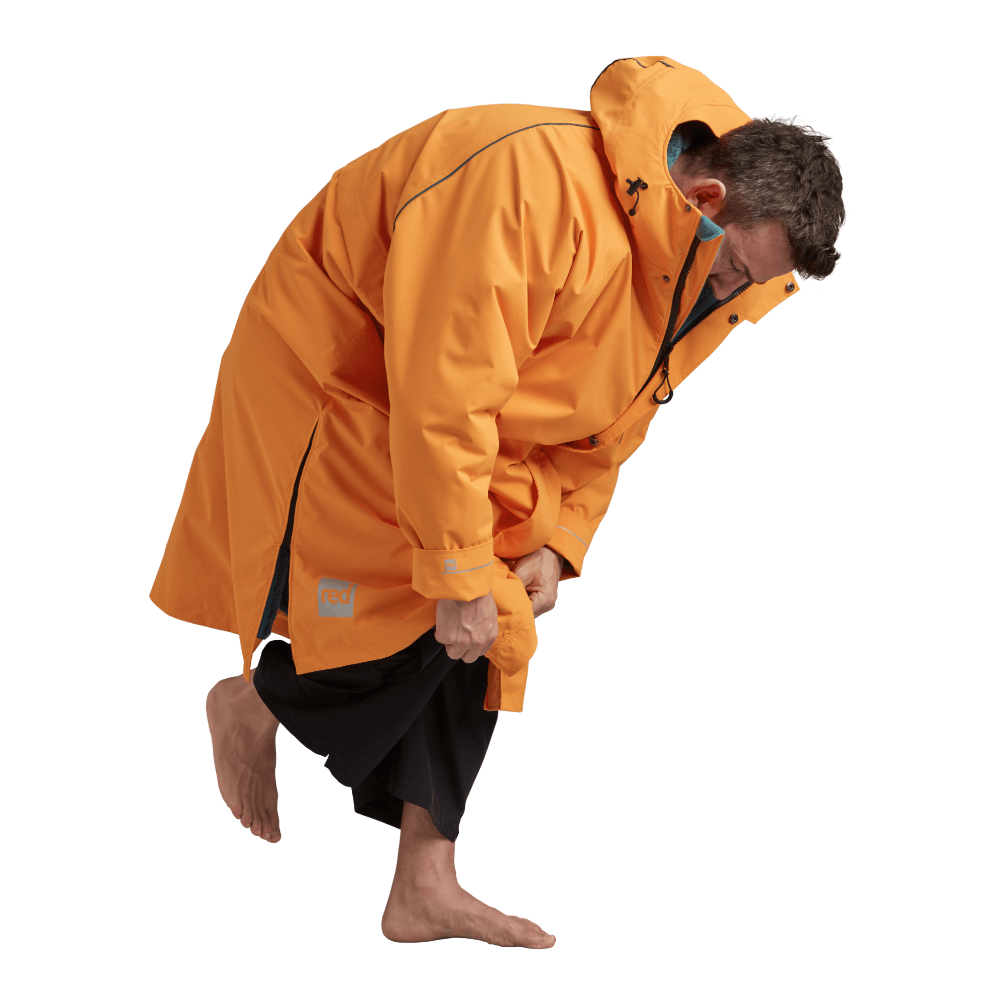 Men's Long Sleeve Dry Waterproof Changing Robe Alter EVO - Bitter Orange