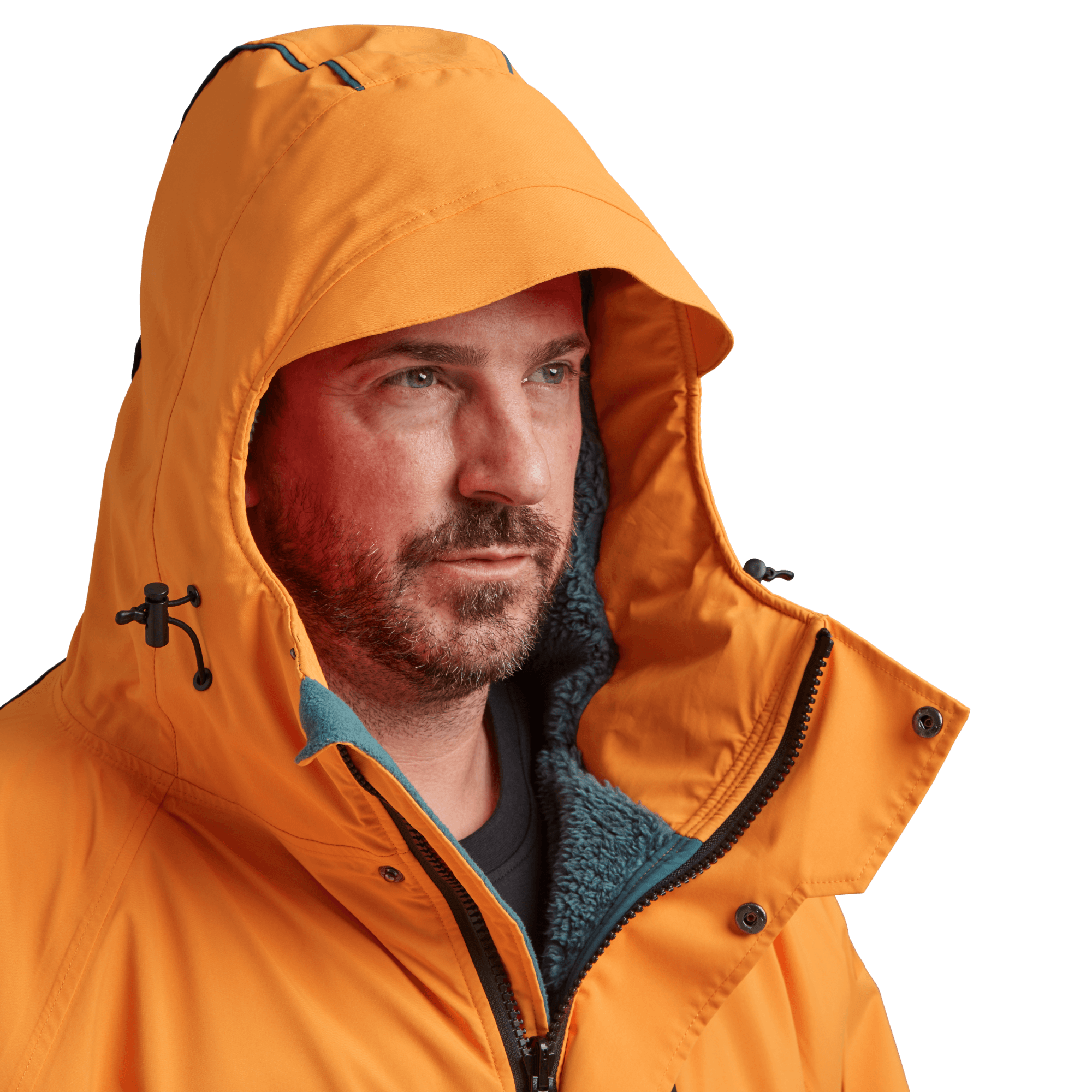 Men's Long Sleeve Dry Waterproof Changing Robe Alter EVO - Bitter Orange