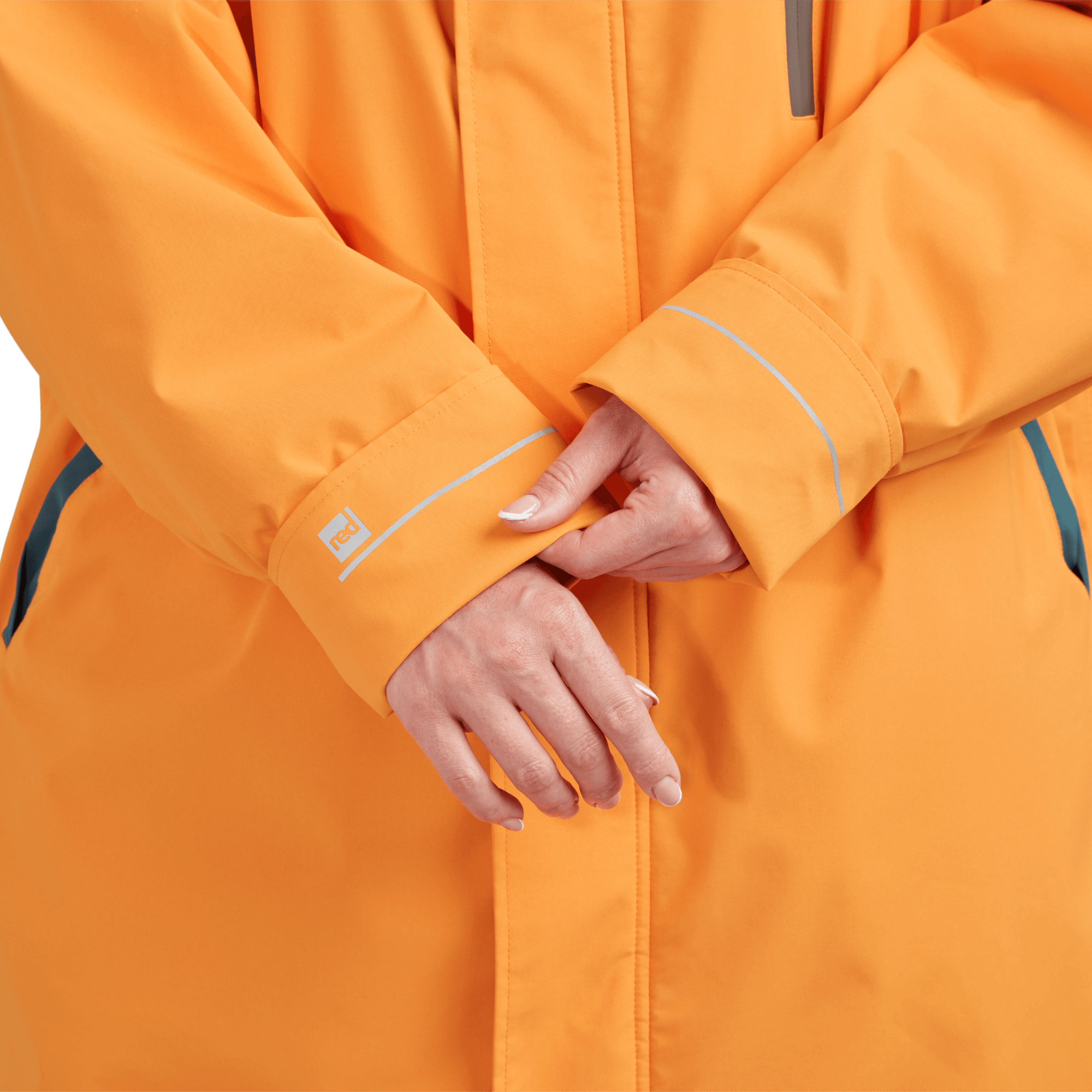 Women's Long Sleeve Dry Waterproof Changing Robe Alter EVO - Bitter Orange