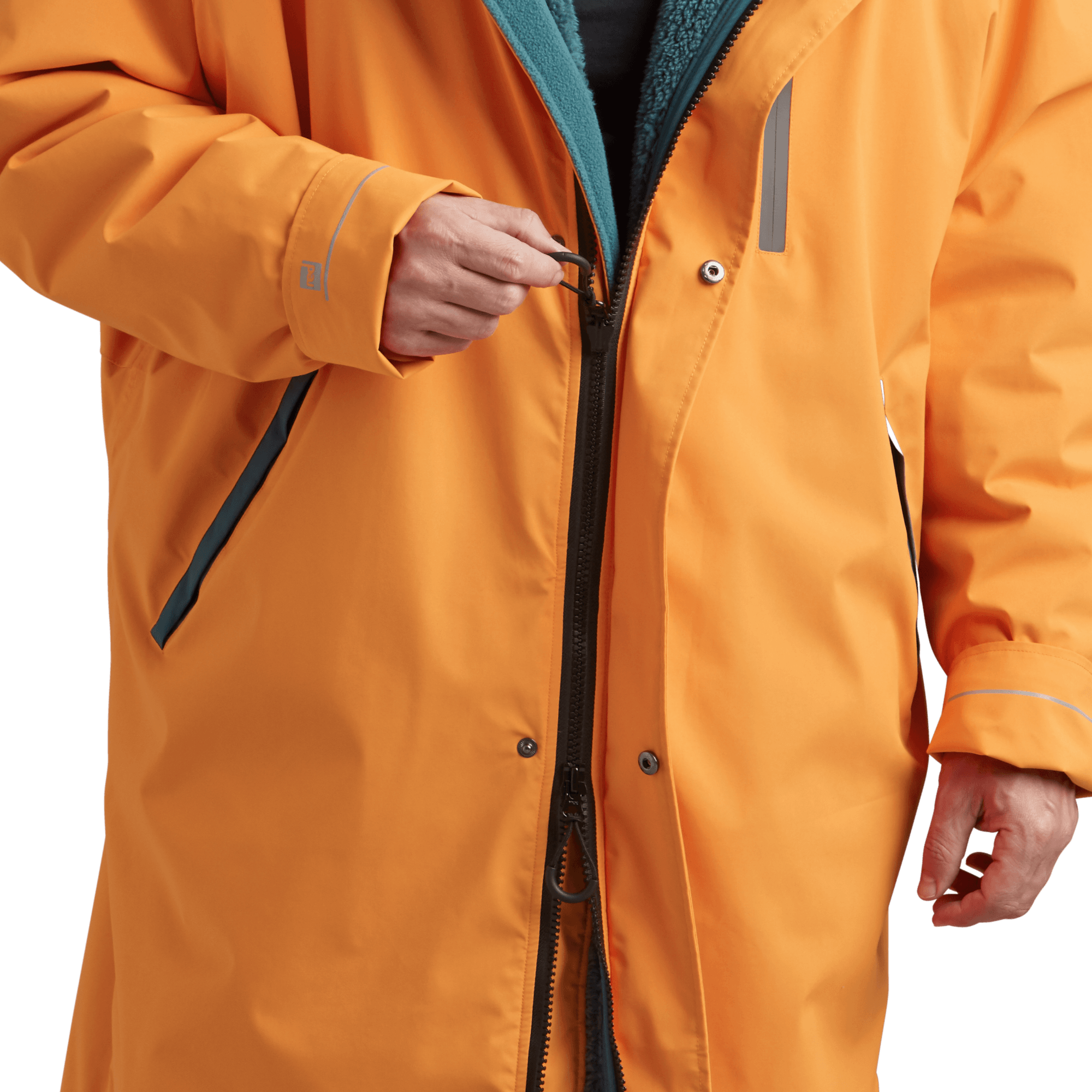Men's Long Sleeve Dry Waterproof Changing Robe Alter EVO - Bitter Orange