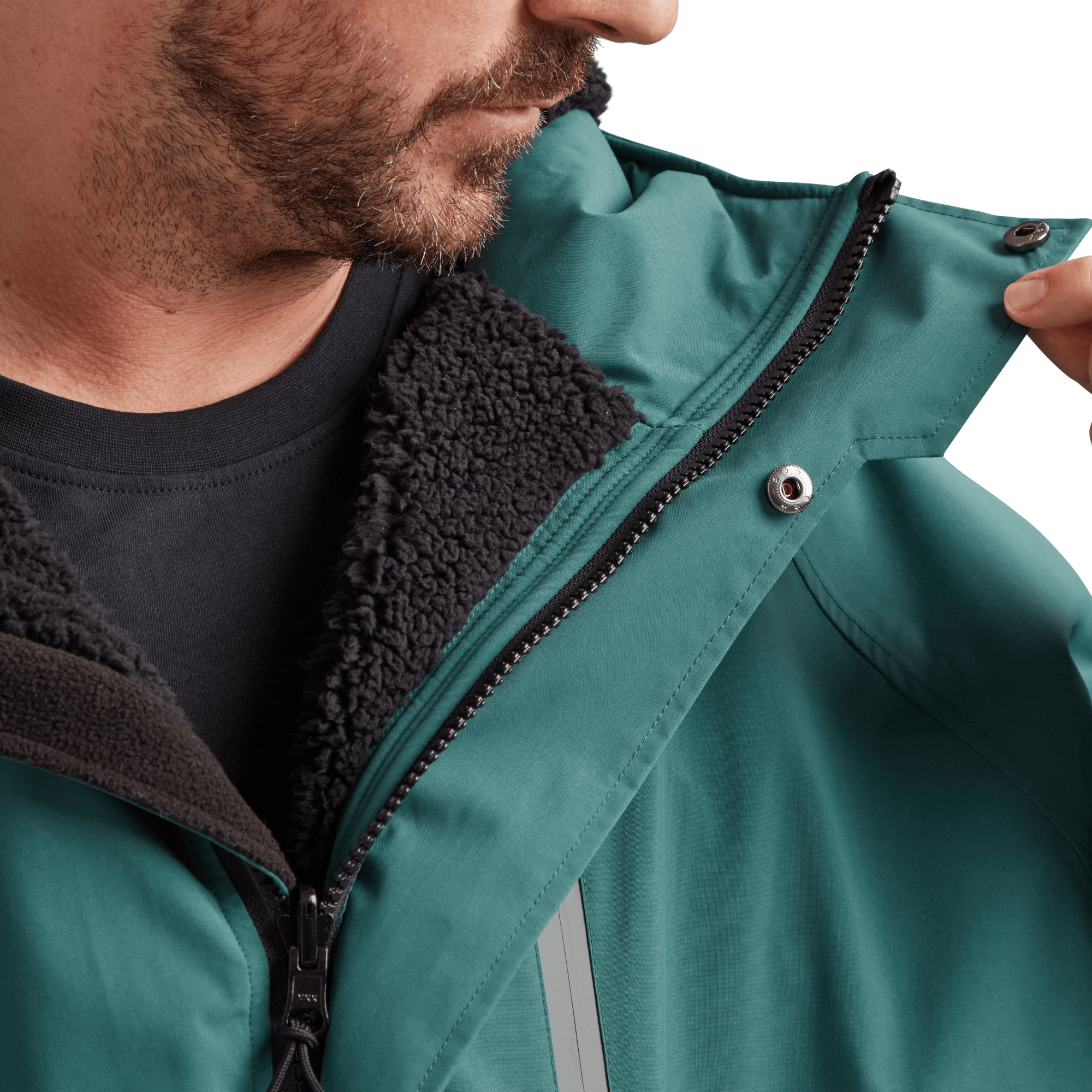 Men's Long Sleeve Dry Waterproof Changing Robe Alter EVO - Deep Teal