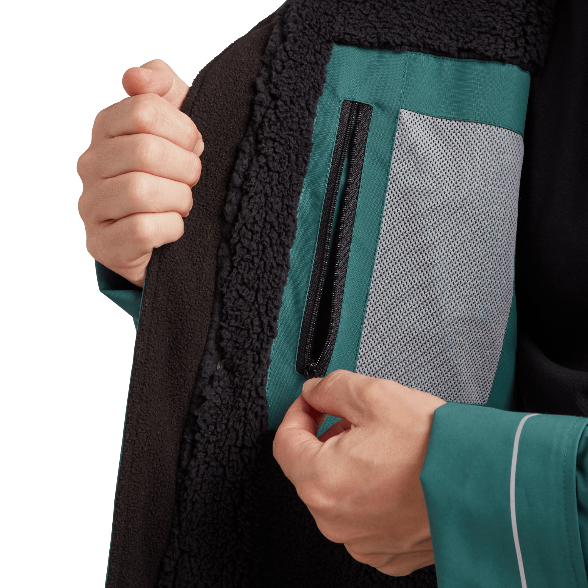 Men's Long Sleeve Dry Waterproof Changing Robe Alter EVO - Deep Teal