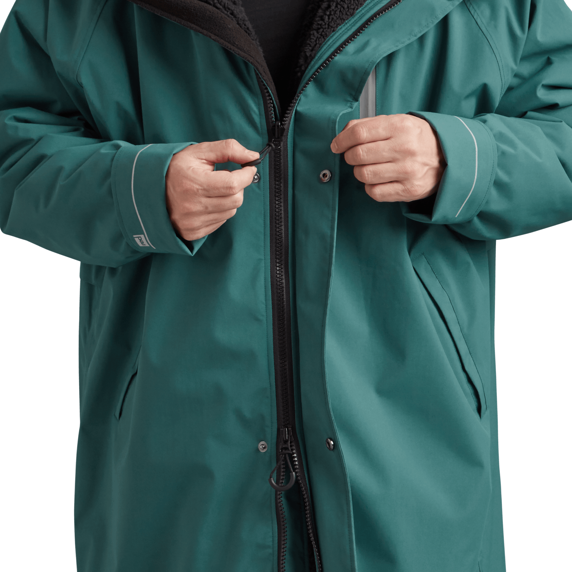 Men's Long Sleeve Dry Waterproof Changing Robe Alter EVO - Deep Teal