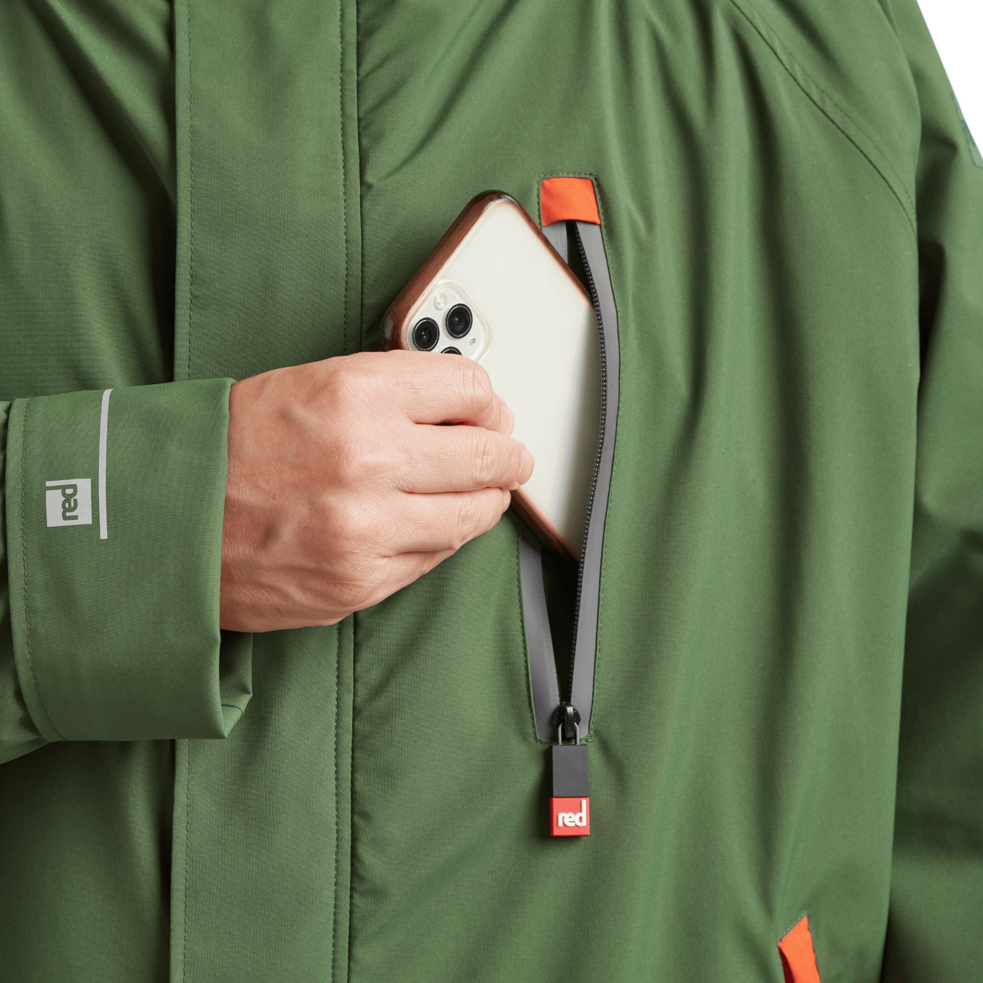 Men's Long Sleeve Dry Waterproof Changing Robe Alter EVO - Forest Green