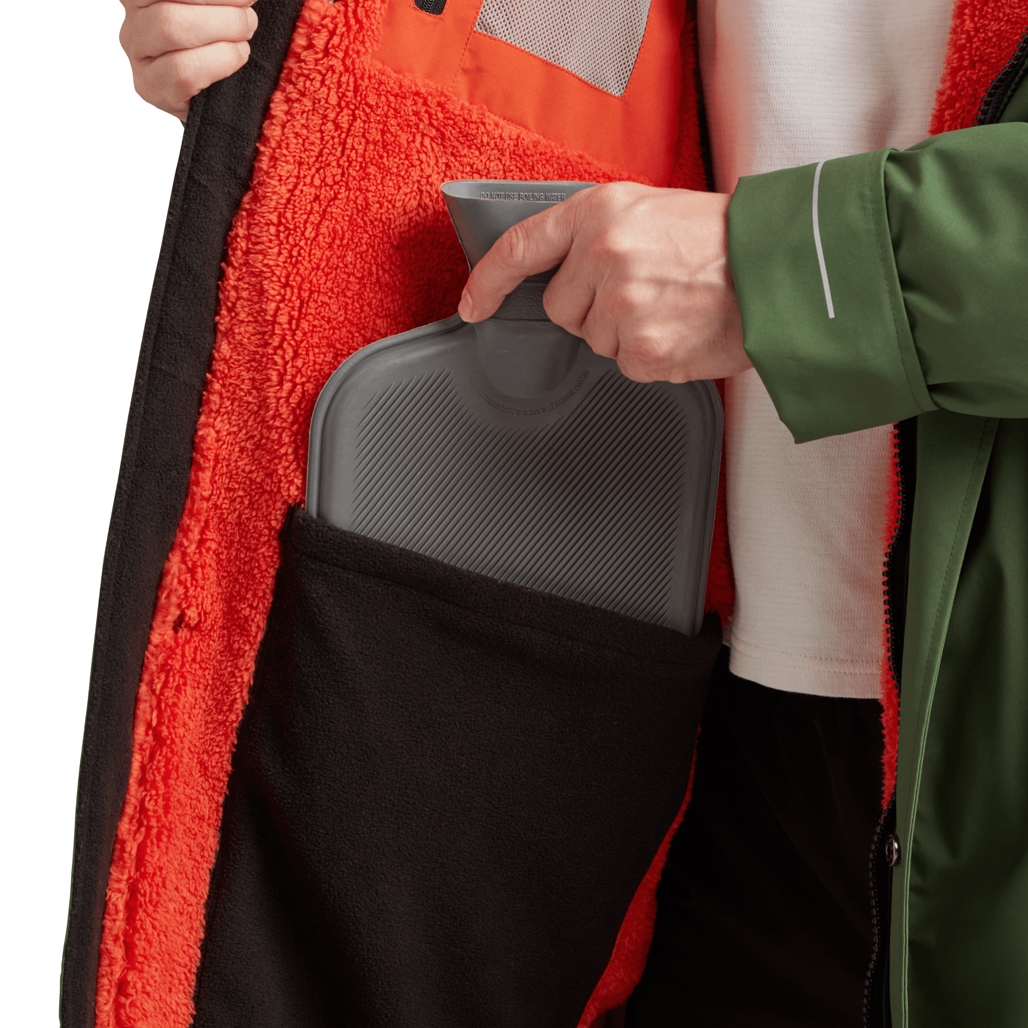 Men's Long Sleeve Dry Waterproof Changing Robe Alter EVO - Forest Green