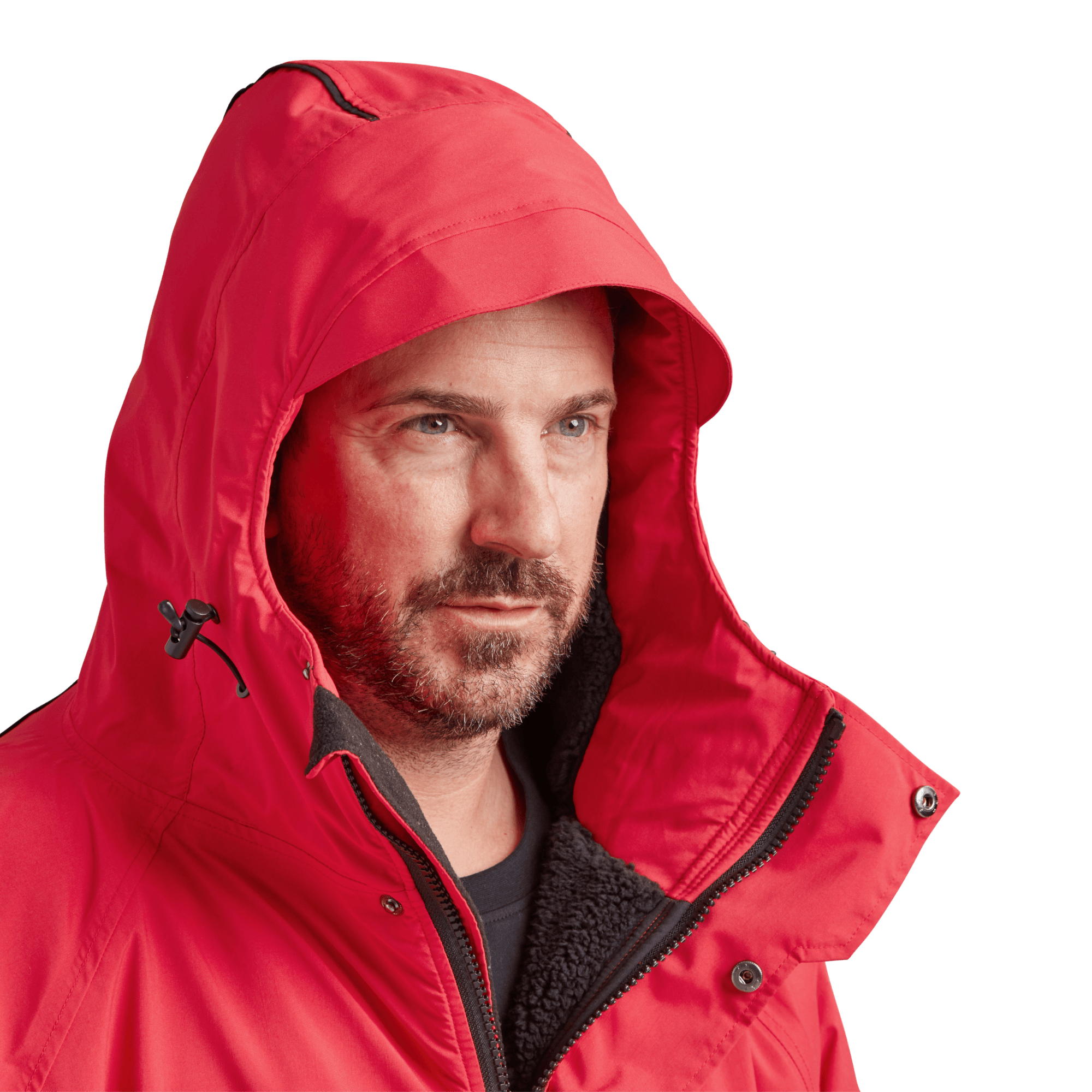 Men's Long Sleeve Dry Waterproof Changing Robe Alter EVO - Siren Red