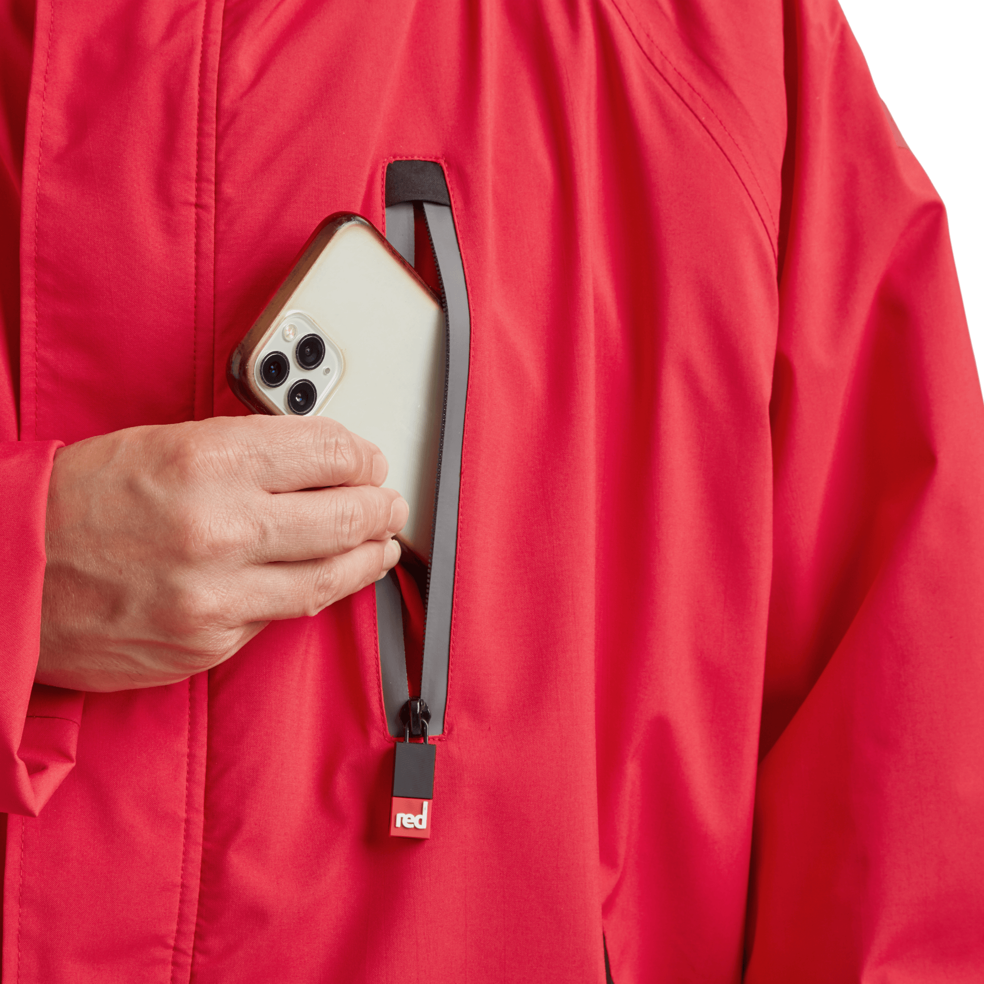 Men's Long Sleeve Dry Waterproof Changing Robe Alter EVO - Siren Red