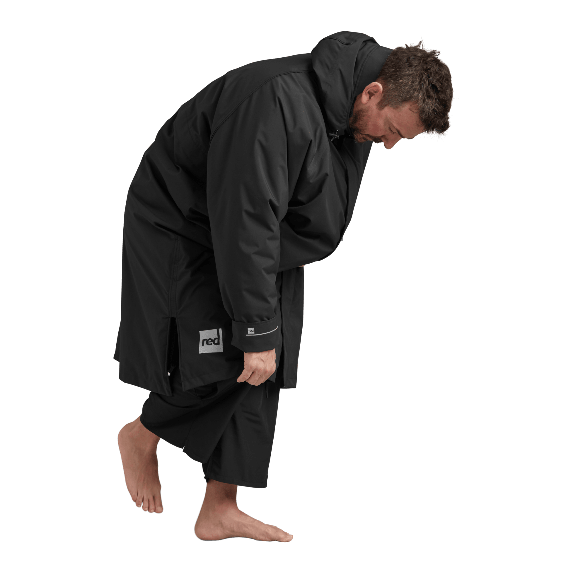 Men's Long Sleeve Dry Waterproof Changing Robe Alter EVO - Stealth Black