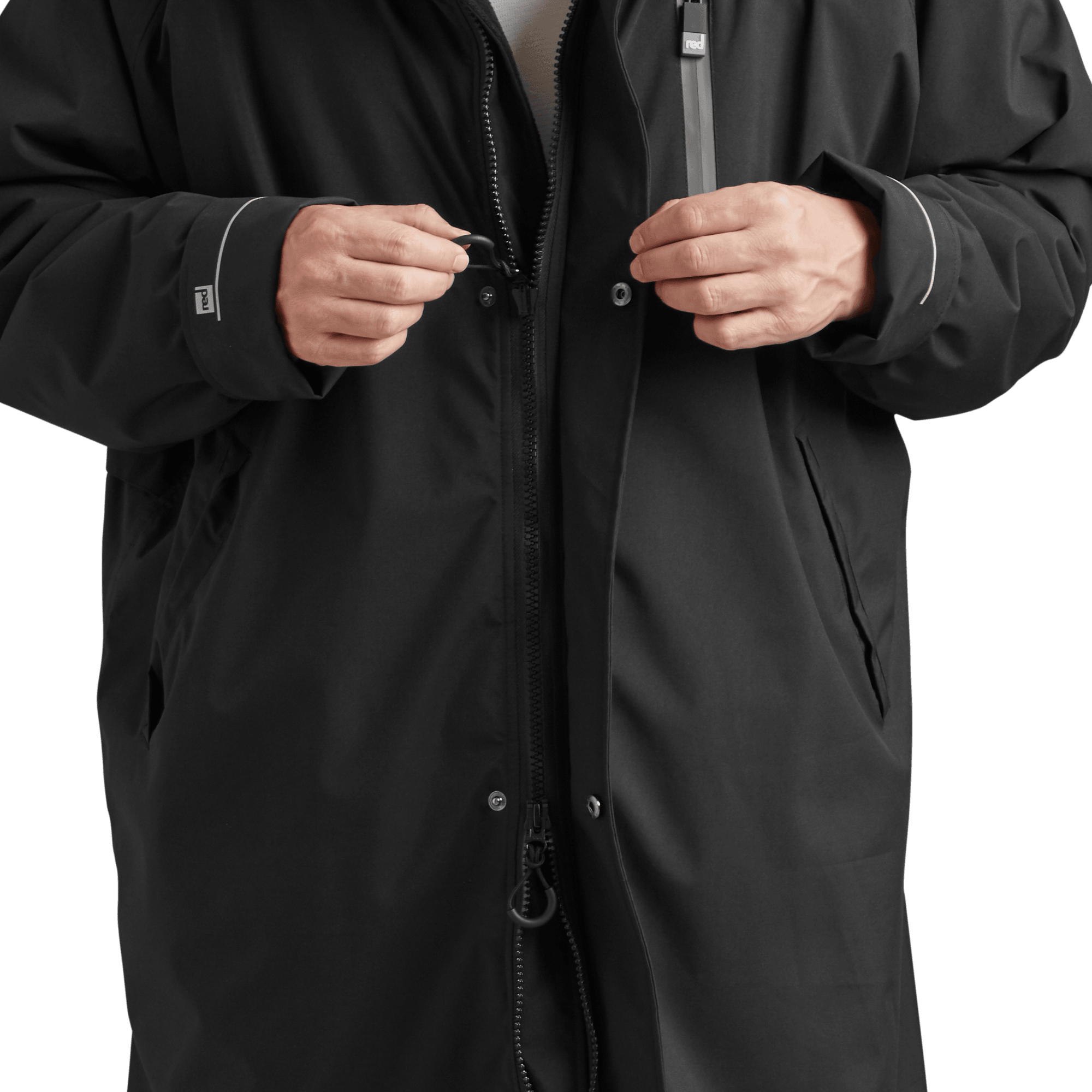 Men's Long Sleeve Dry Waterproof Changing Robe Alter EVO - Stealth Black
