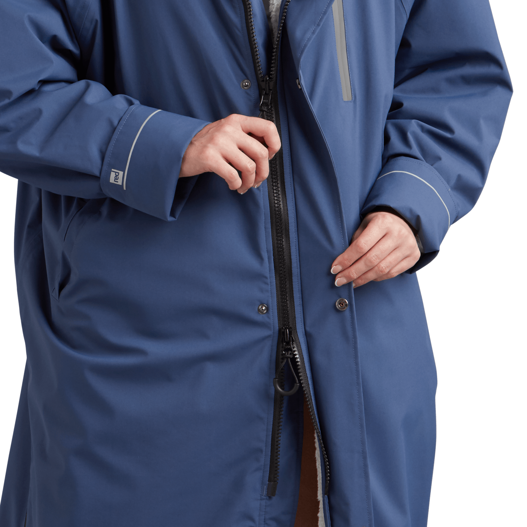 Women's Long Sleeve Dry Waterproof Changing Robe Alter EVO - Admiral Blue