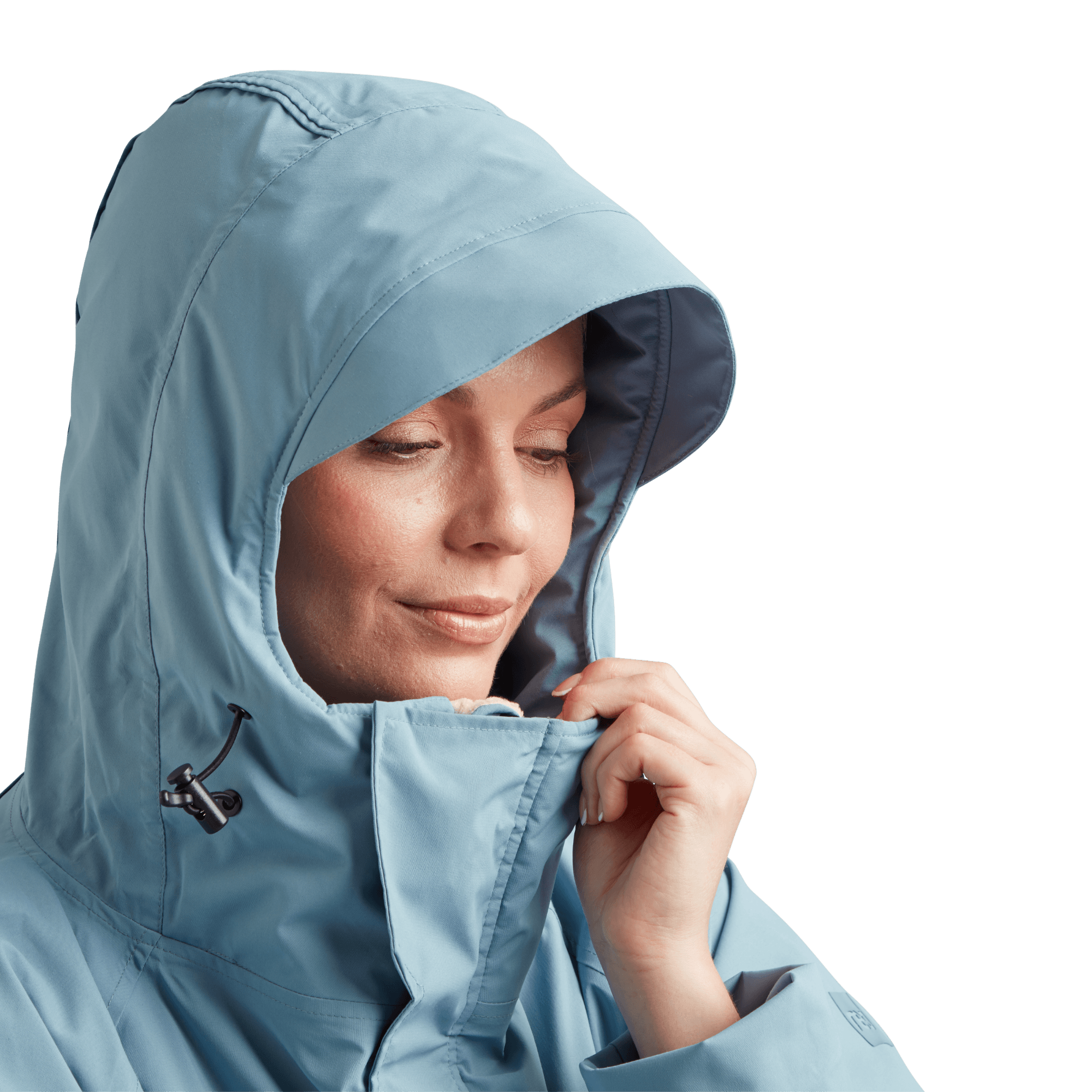 Women's Long Sleeve Dry Waterproof Changing Robe Alter EVO - Alpine Blue