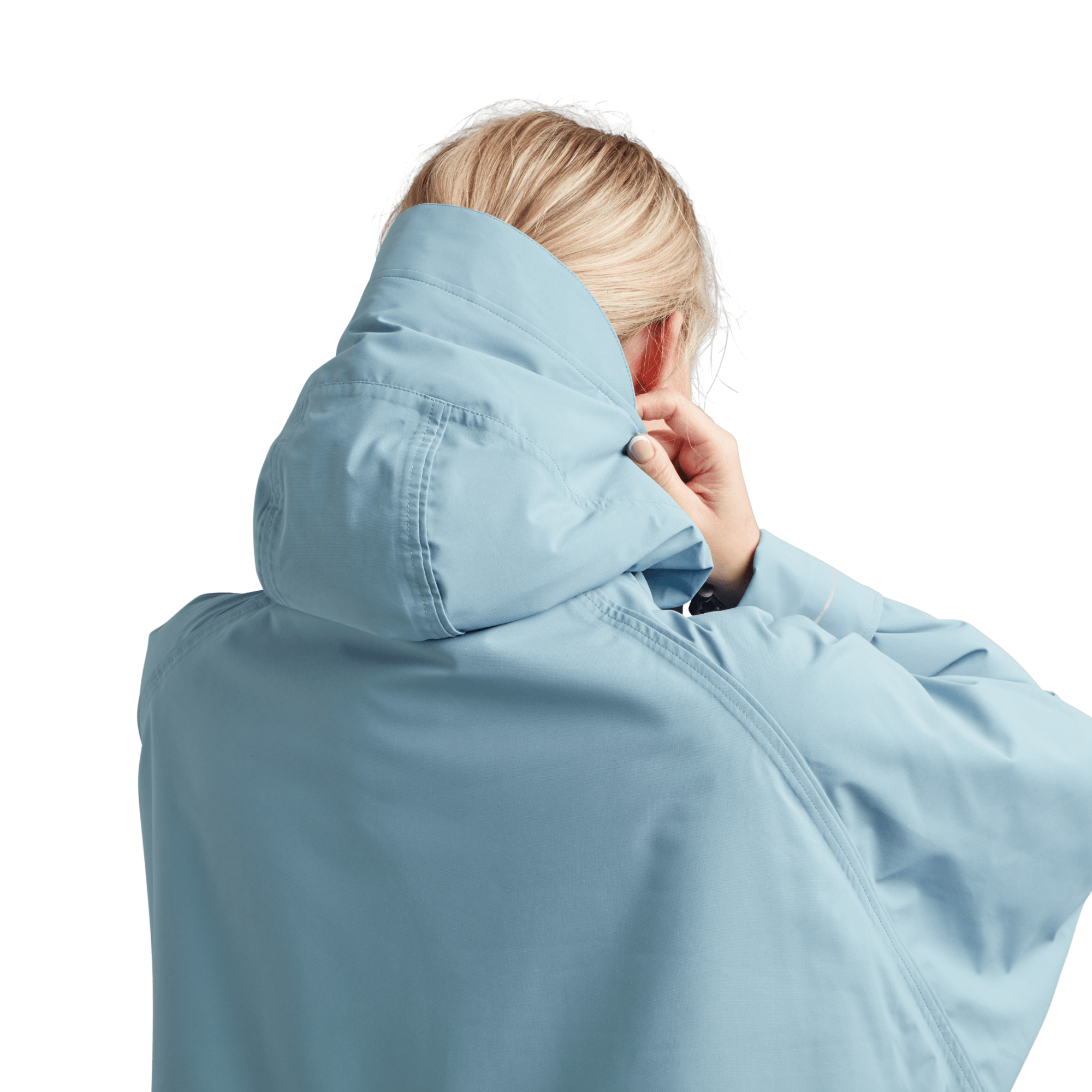 Women's Long Sleeve Dry Waterproof Changing Robe Alter EVO - Alpine Blue