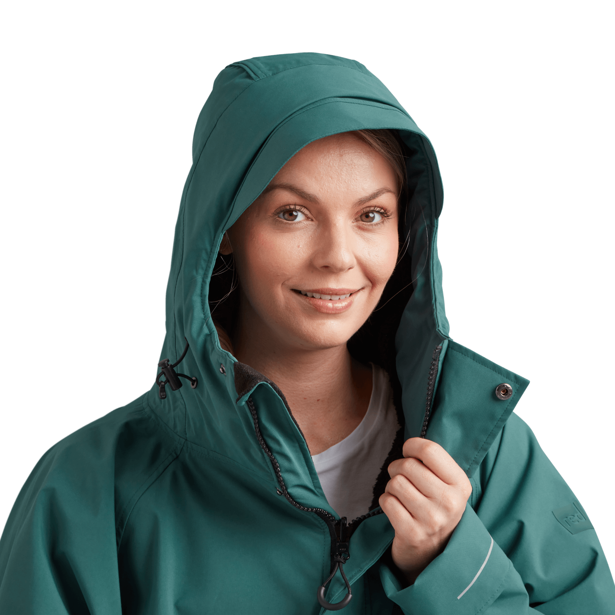 Women's Long Sleeve Dry Waterproof Changing Robe Alter EVO - Deep Teal