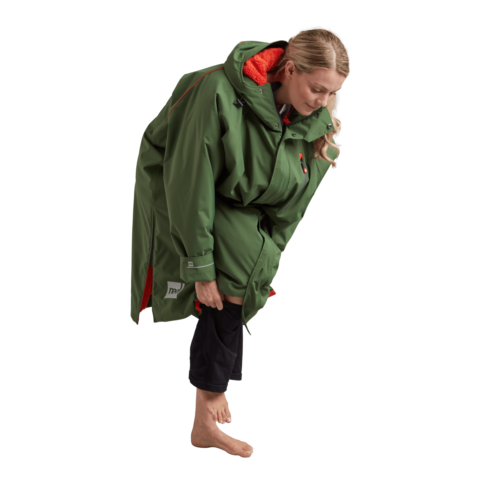 Women's Long Sleeve Dry Waterproof Changing Robe Alter EVO - Forest Green