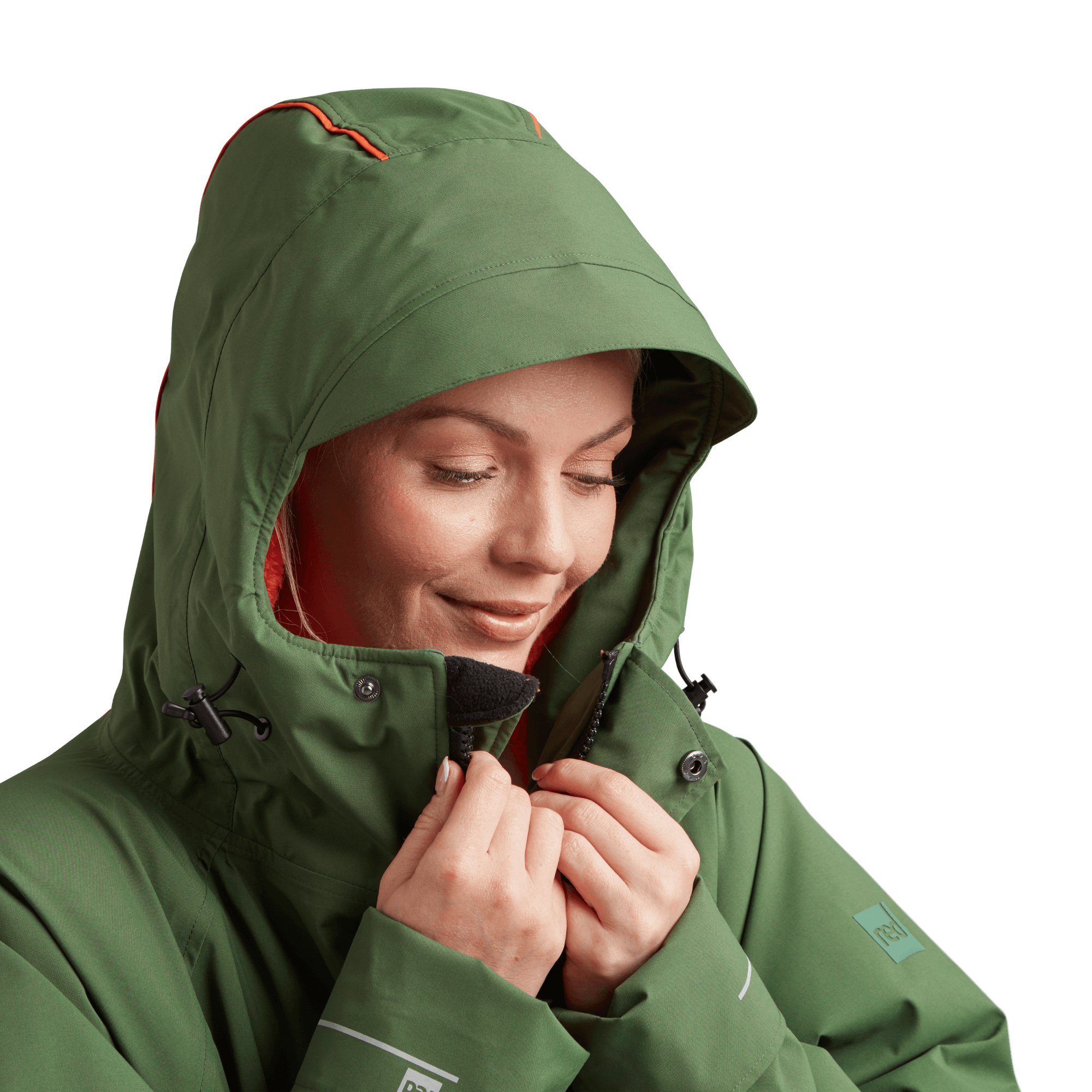 Women's Long Sleeve Dry Waterproof Changing Robe Alter EVO - Forest Green