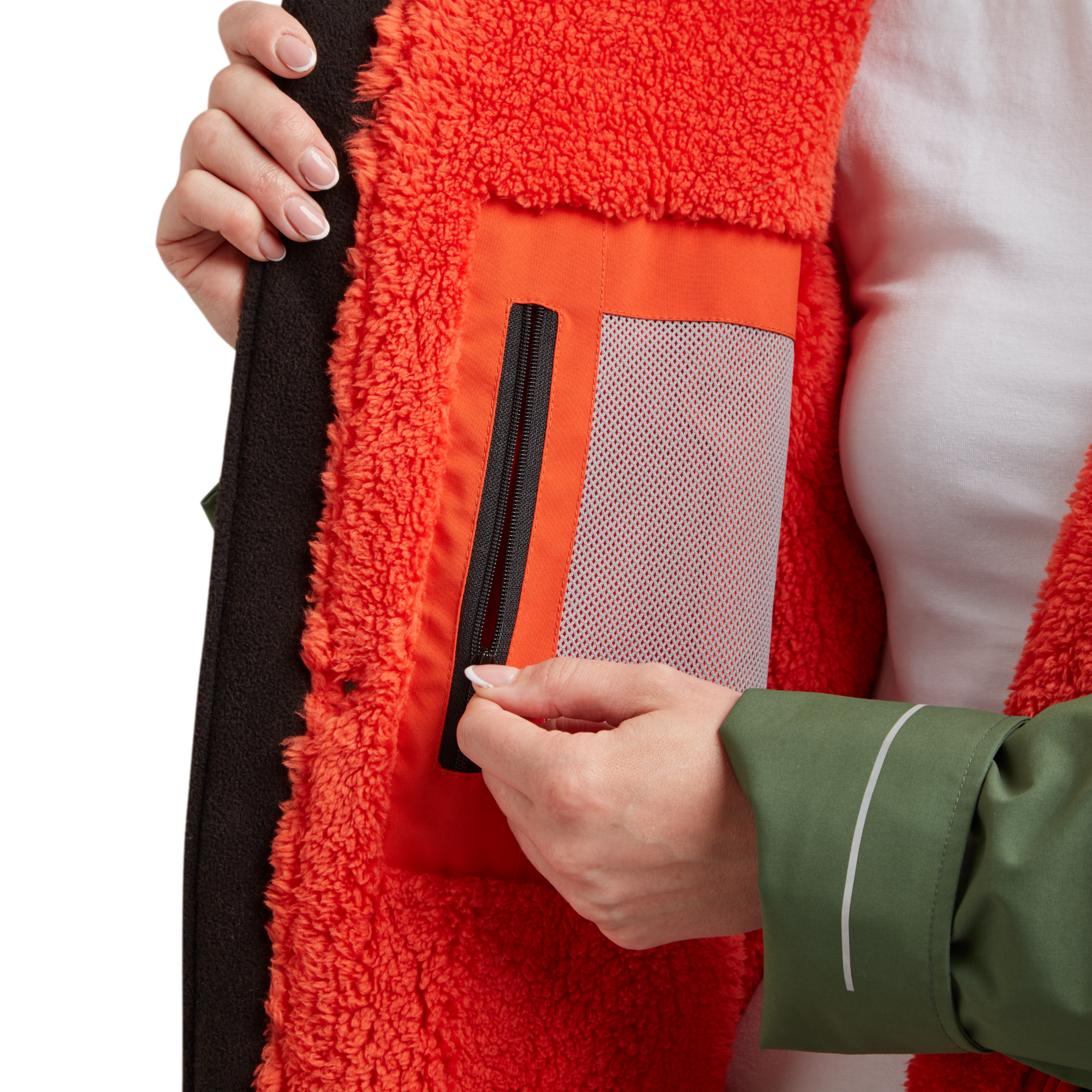 Women's Long Sleeve Dry Waterproof Changing Robe Alter EVO - Forest Green