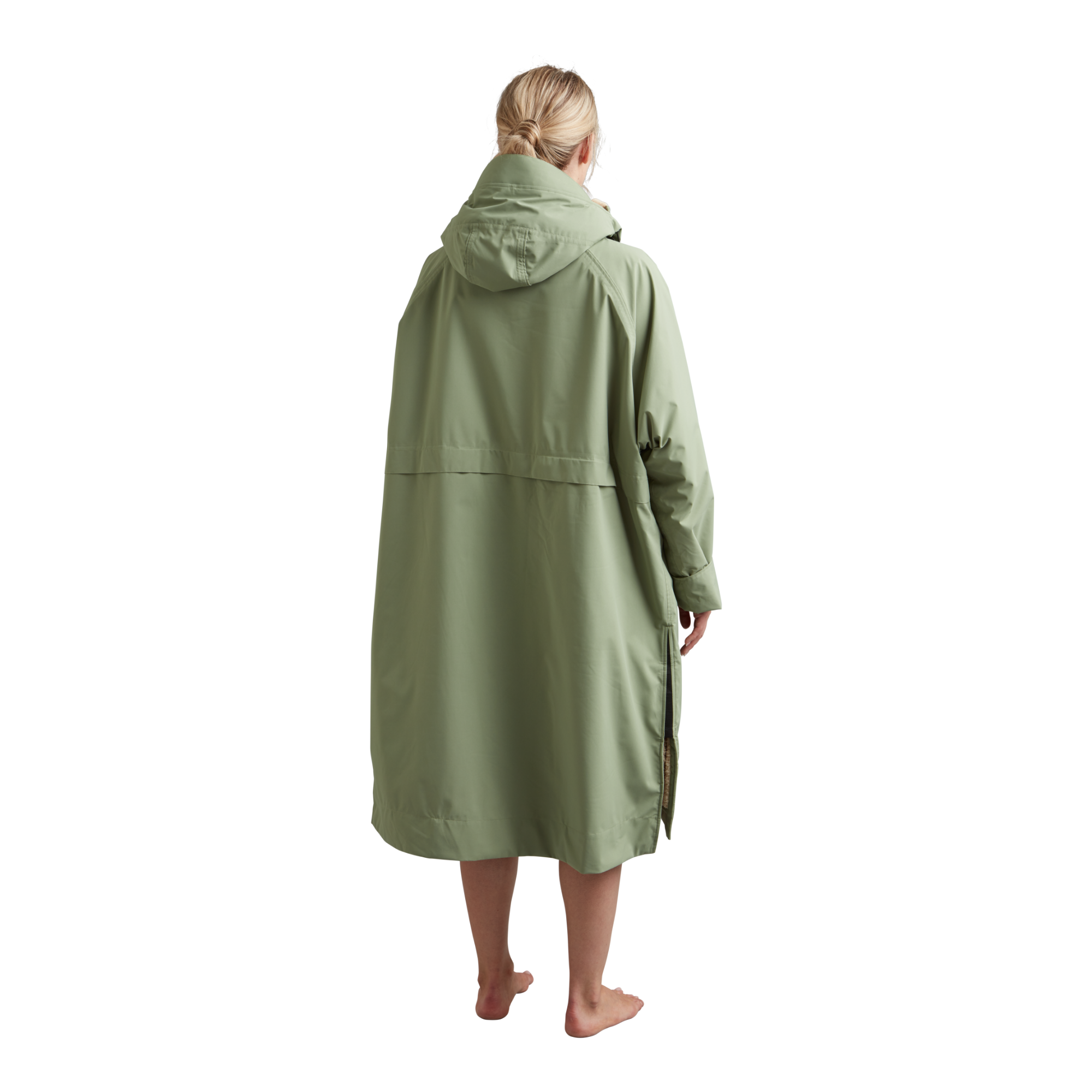 Women's Long Sleeve Dry Waterproof Changing Robe Alter EVO - Sage Green
