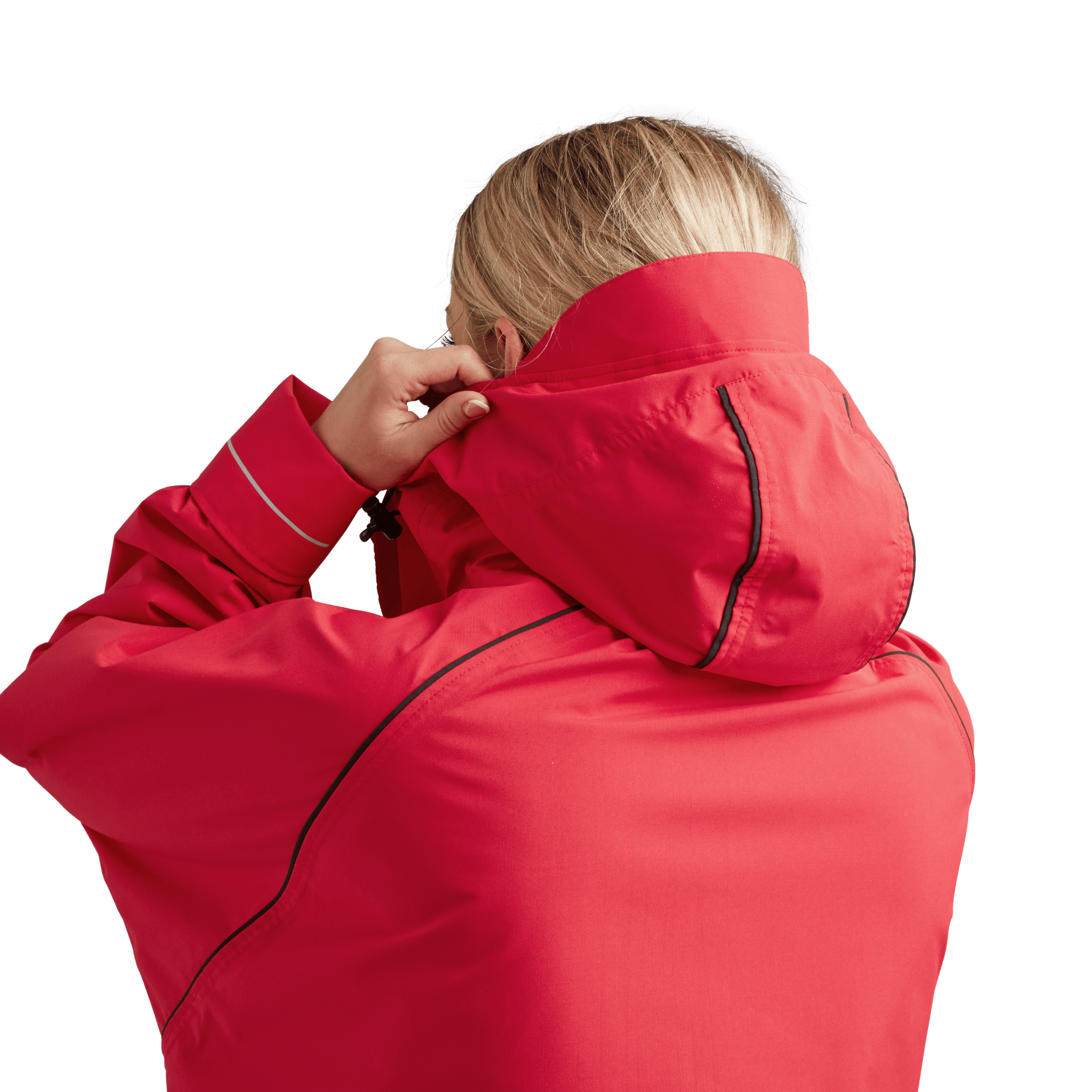 Women's Long Sleeve Dry Waterproof Changing Robe Alter EVO - Siren Red